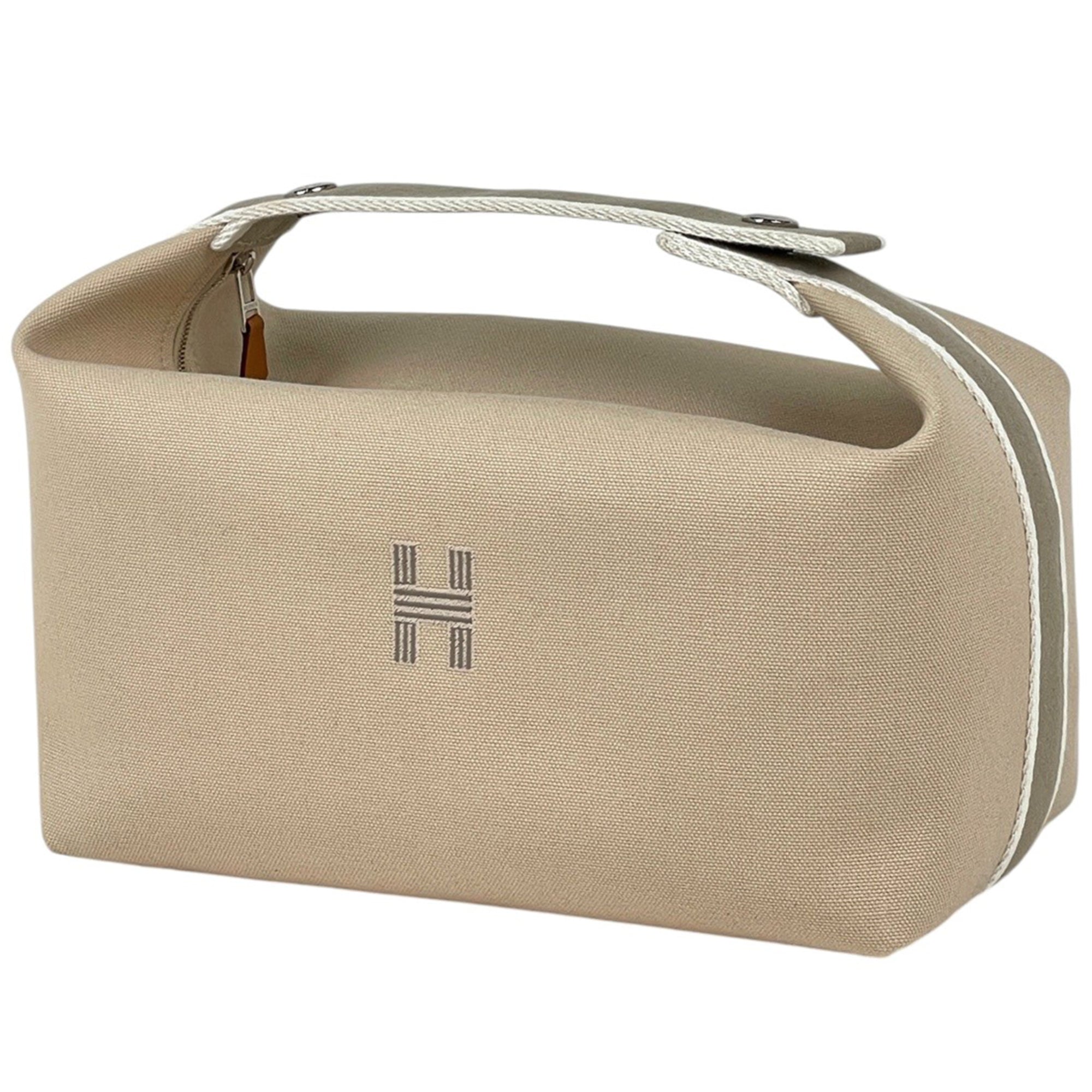 Hermes Beige Cotton Handbag (Pre-Owned)