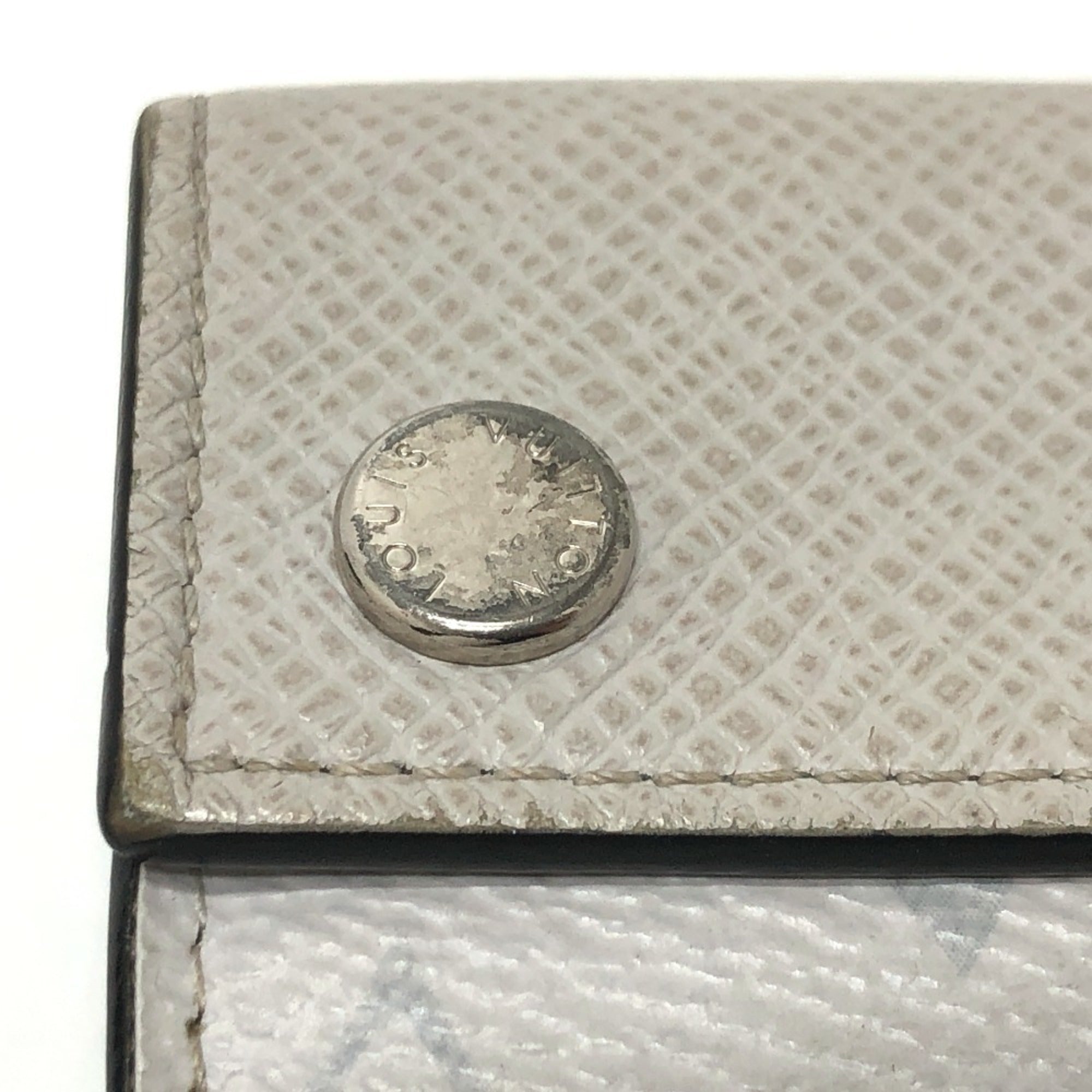 Louis Vuitton Monogram White Monogram Wallet (Tri-Fold) (Pre-Owned)