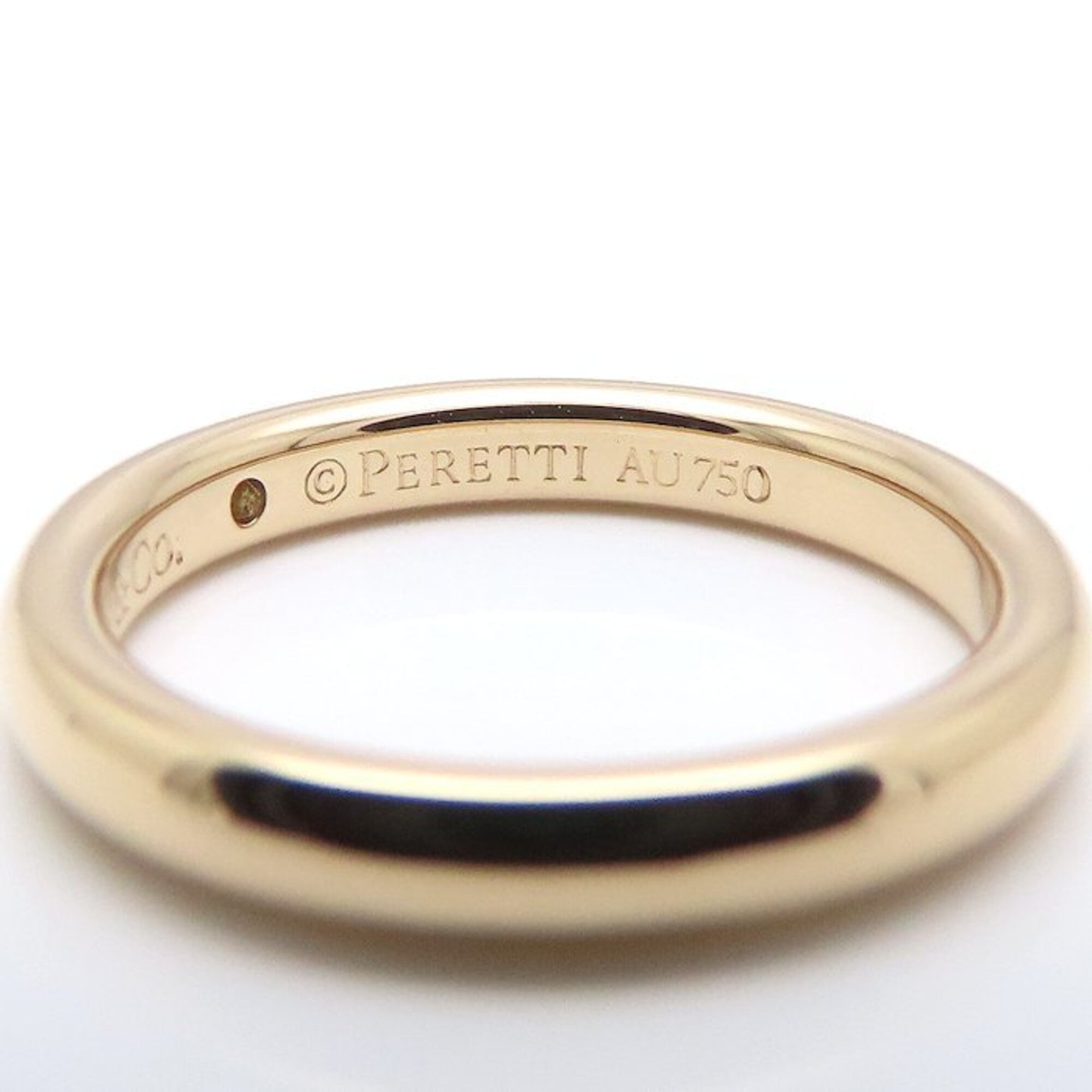 Tiffany Stacking Rose Gold (18K) Band Ring (Pre-Owned)