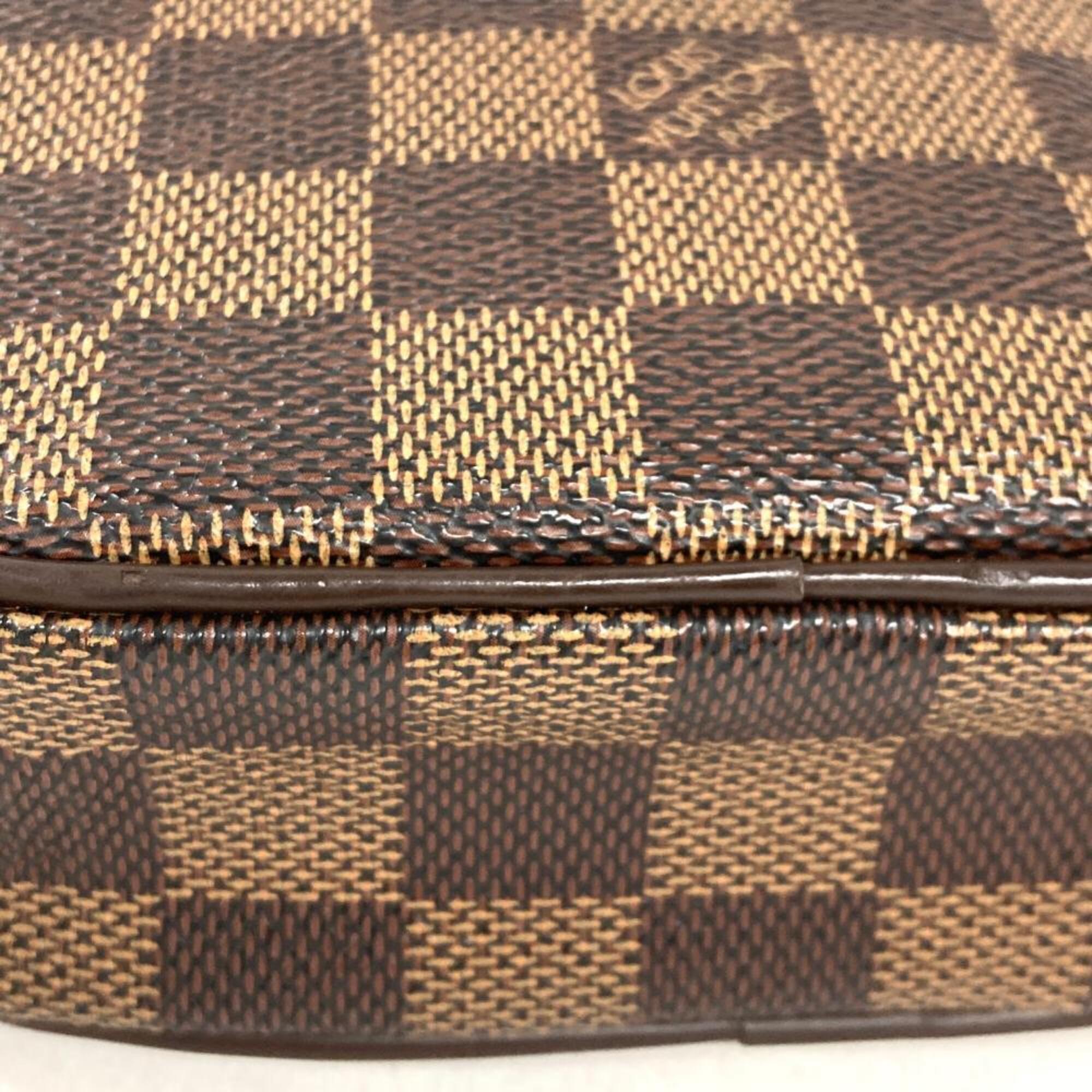 Louis Vuitton Brown Damier Canvas Ebene Galle Damier Canvas Shoulder Bag (Pre-Owned)