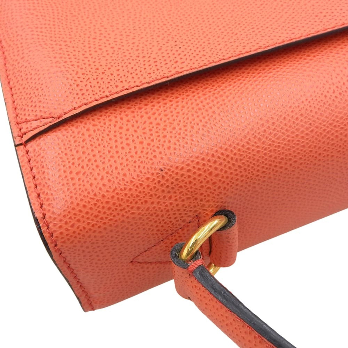Celine Salmon Pink Leather Handbag (Pre-Owned)