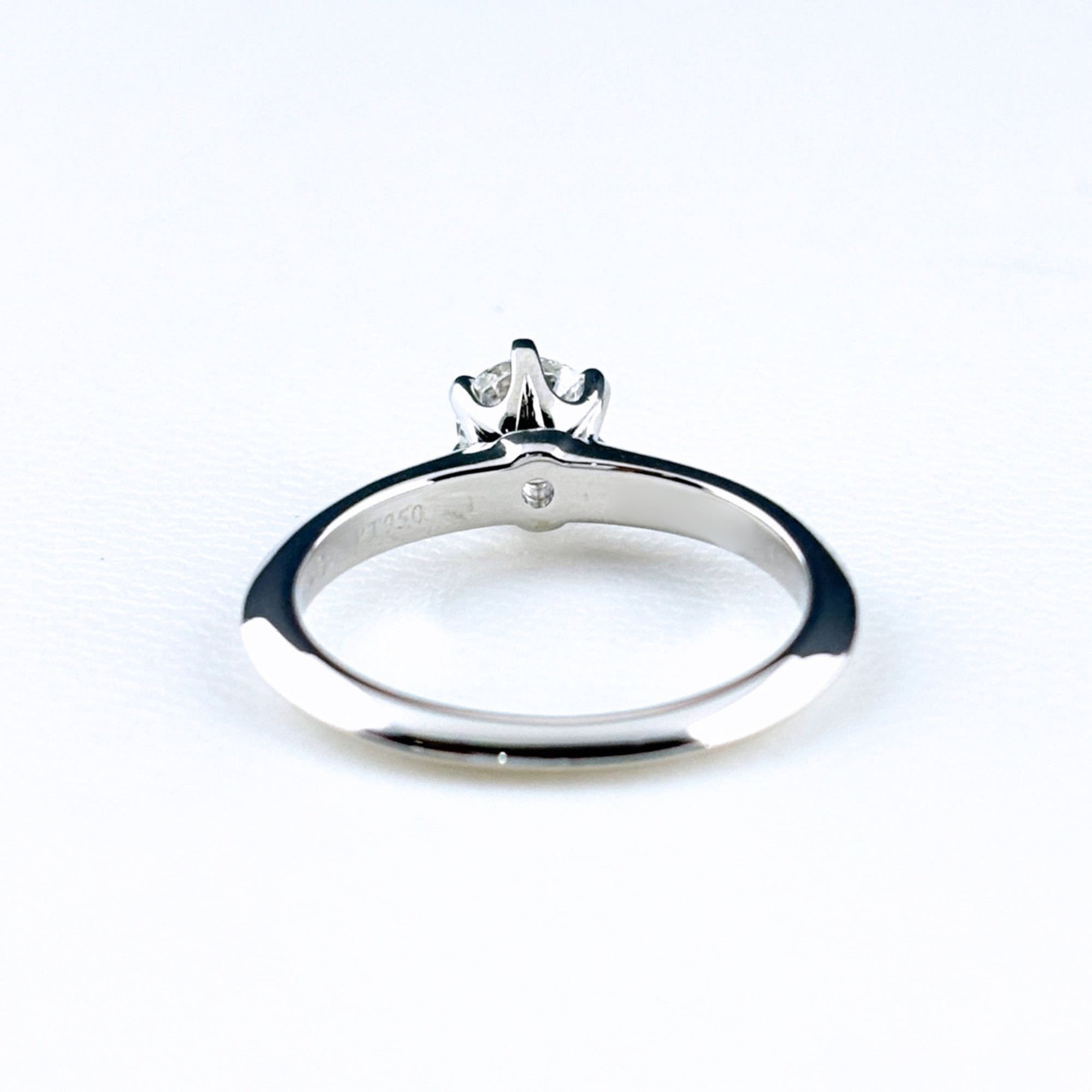 Tiffany Platinum 950 Band Ring (Pre-Owned)