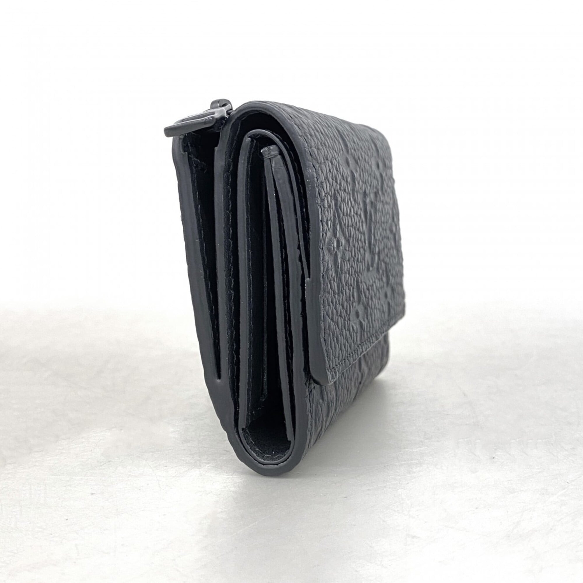 Louis Vuitton Noir Wallet (Tri-Fold) (Pre-Owned)