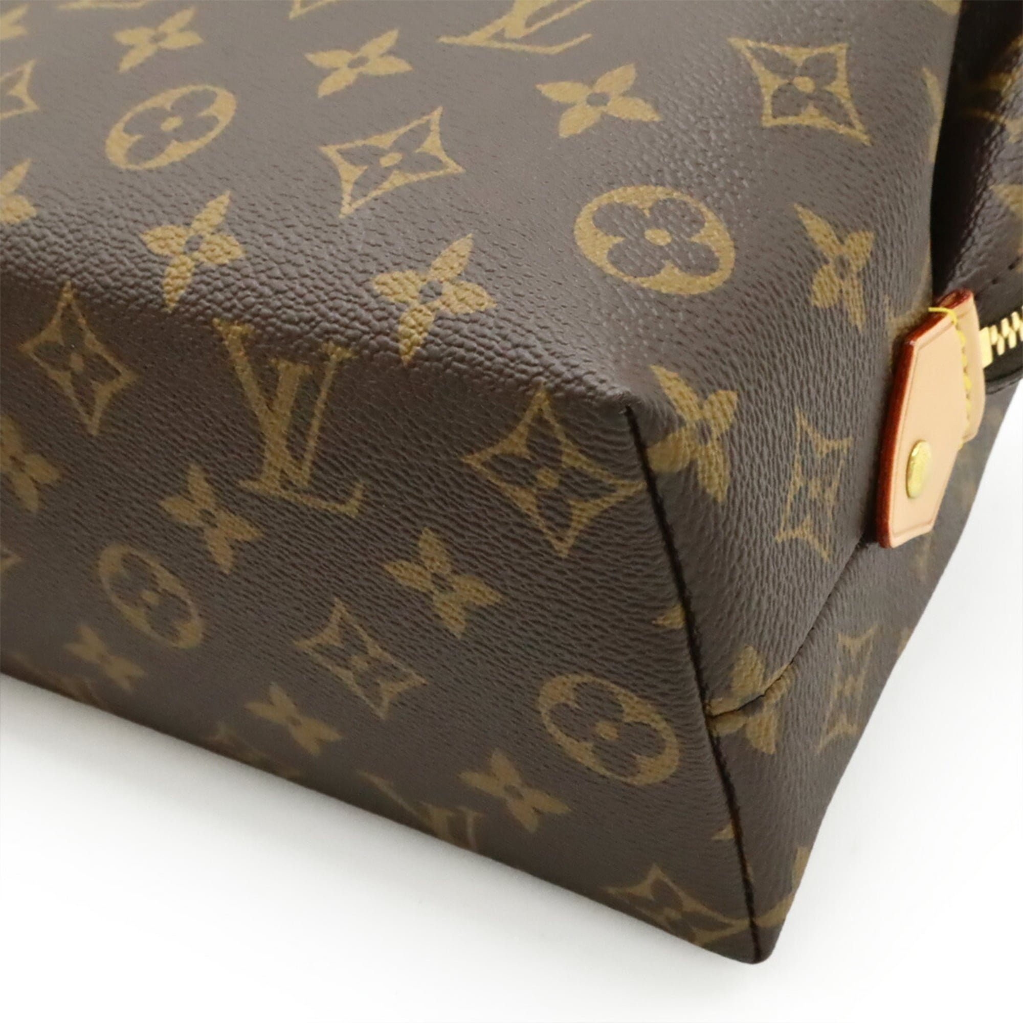 Louis Vuitton Brown Monogram Canvas Pvc Coated Canvas Pochette Pouch (Pre-Owned)