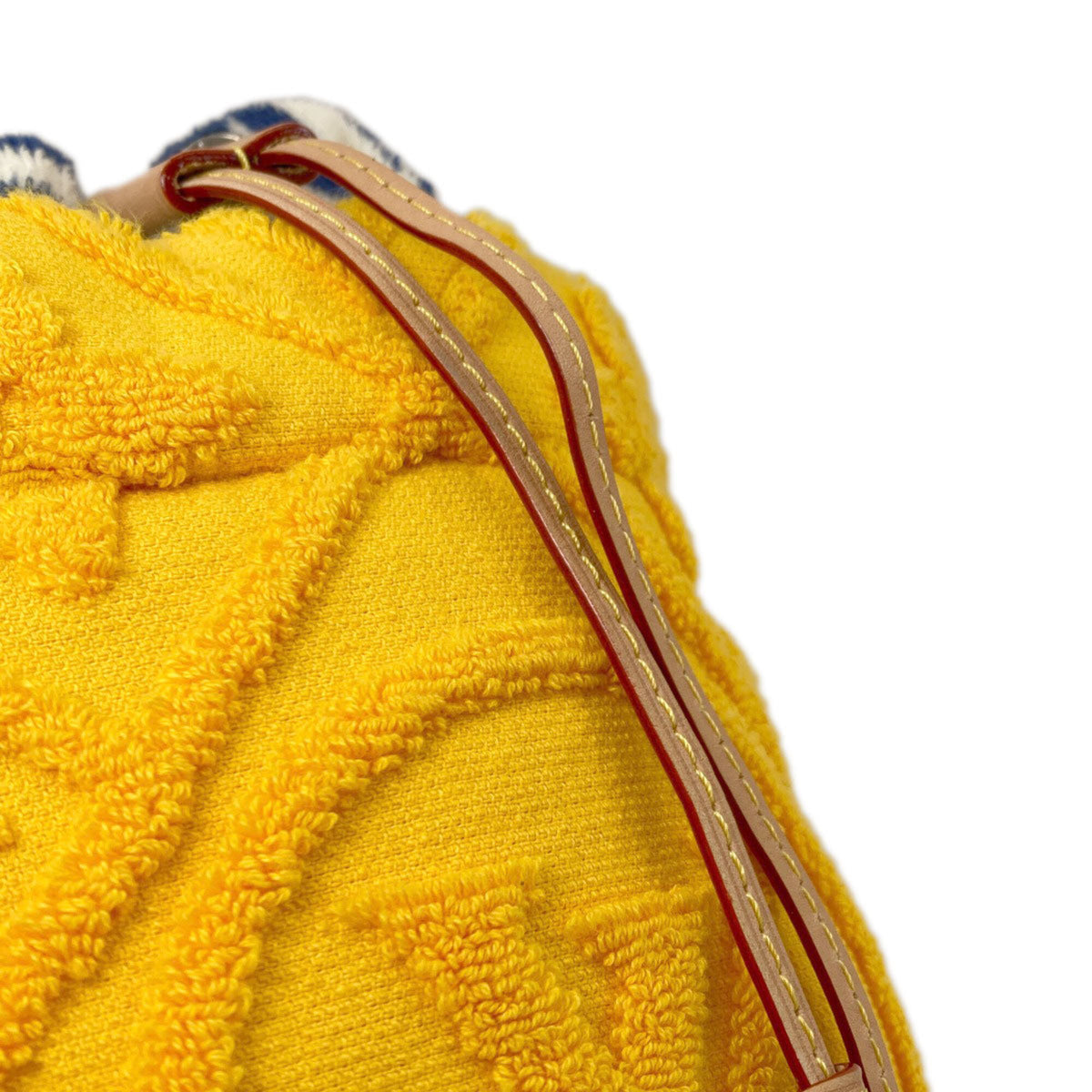 Louis Vuitton Yellow Cotton Shoulder Bag (Pre-Owned)