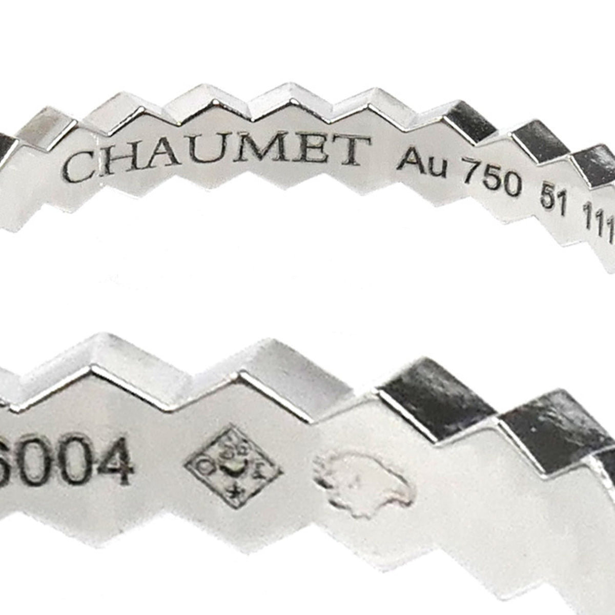 Chaumet White Gold (18K) Band Ring (Pre-Owned)