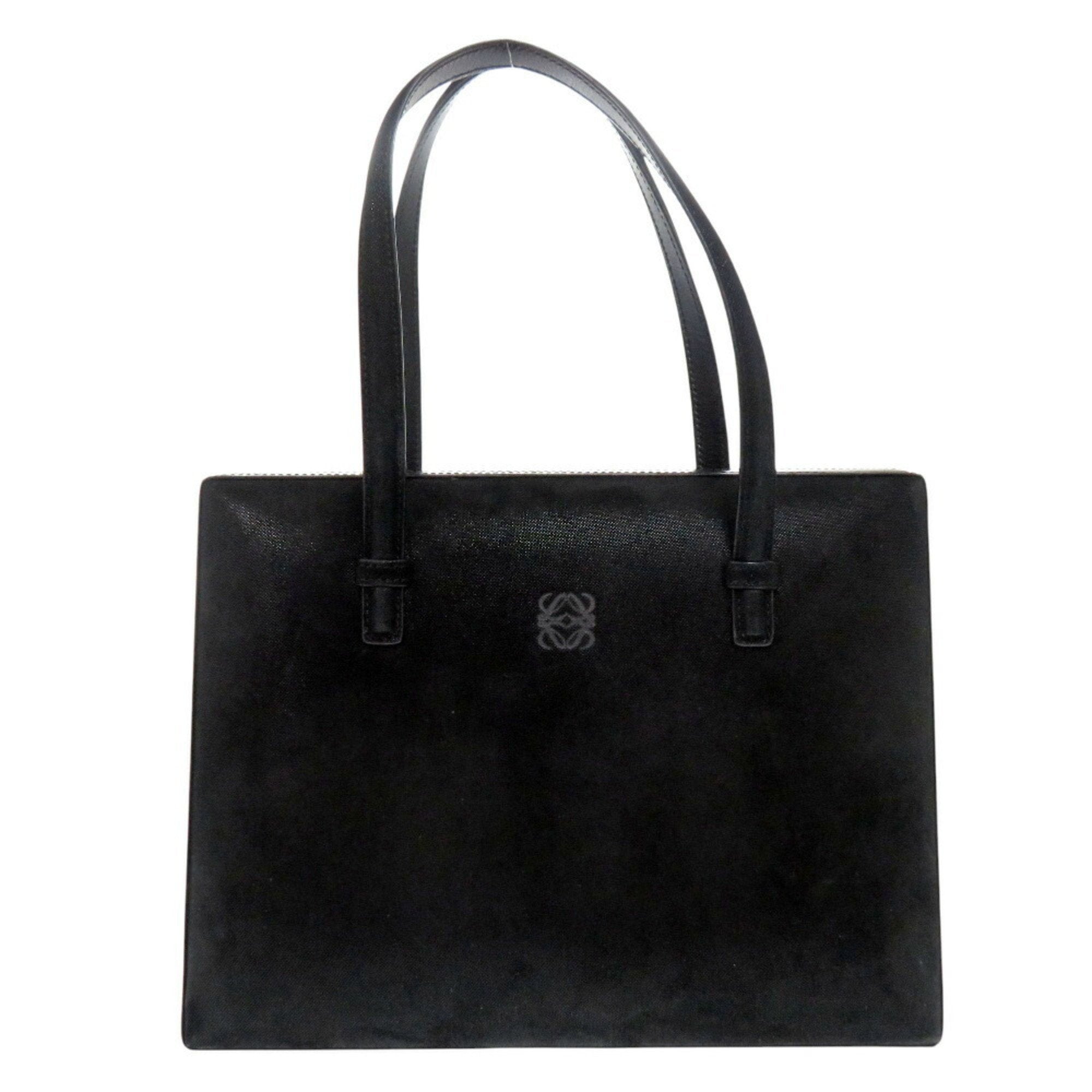 Loewe Black Leather Handbag (Pre-Owned)