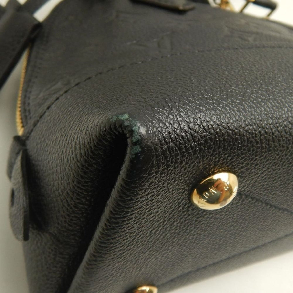 Louis Vuitton Noir Monogram Empreinte Handbag (Pre-Owned)