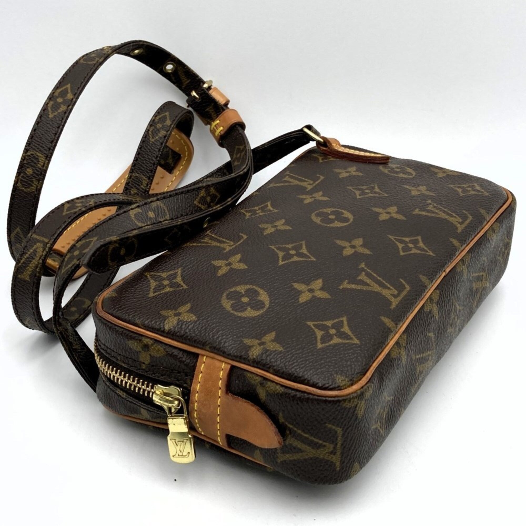 Louis Vuitton Monogram Brown Monogram Shoulder Bag (Pre-Owned)
