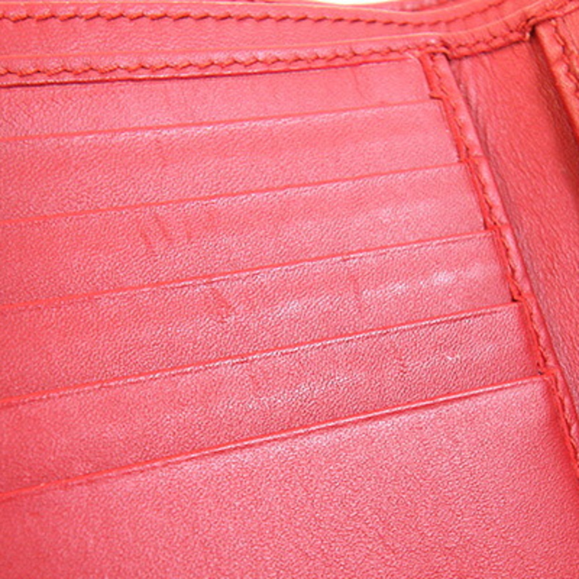 Gucci Beige Blue Red Color Pvc Leather Coin Purse/Coin Case (Pre-Owned)