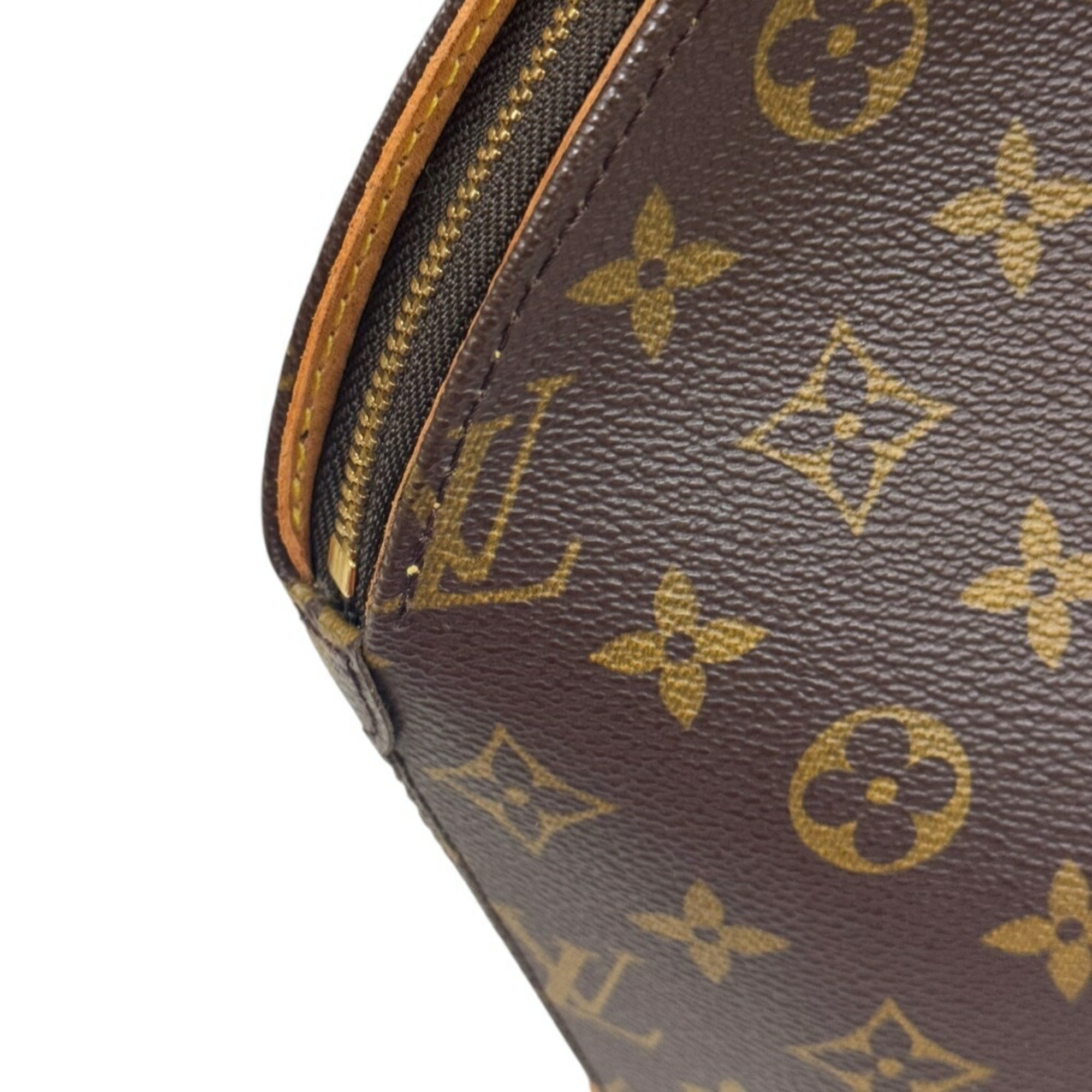 Louis Vuitton Brown Monogram Canvas Handbag (Pre-Owned)