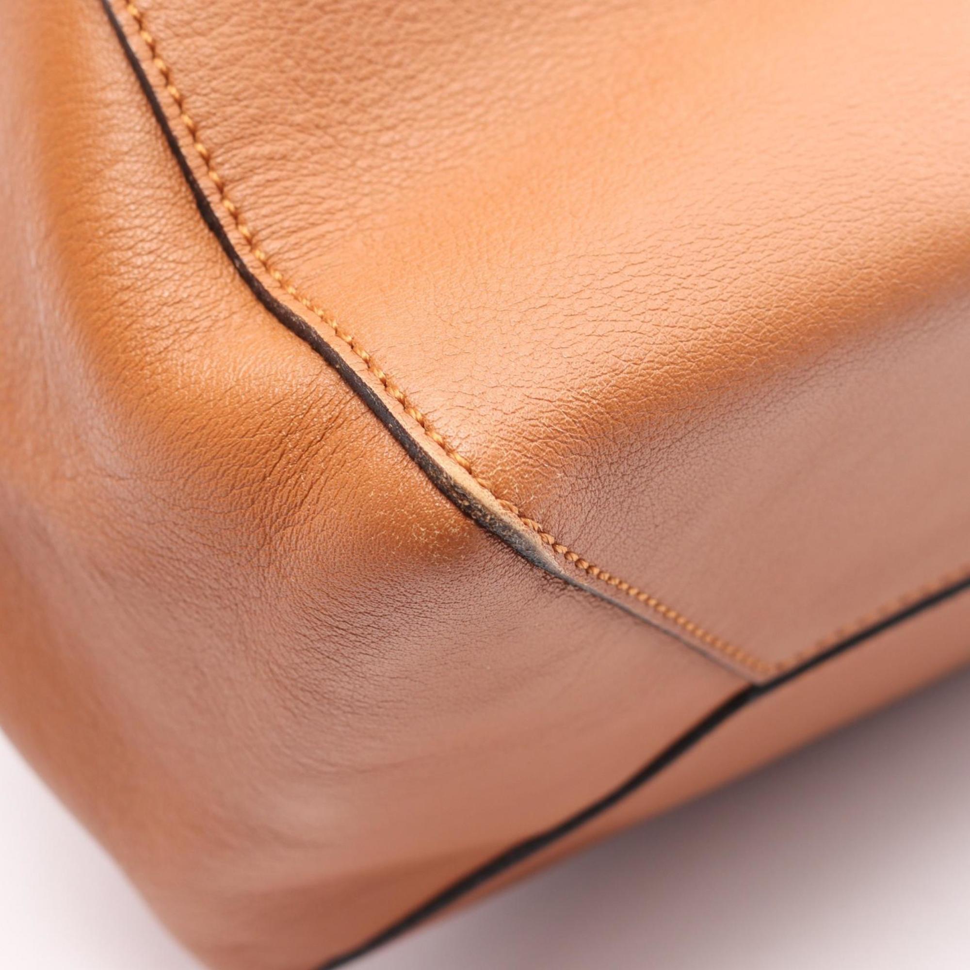 Loewe Brown Leather Tote Bag (Pre-Owned)