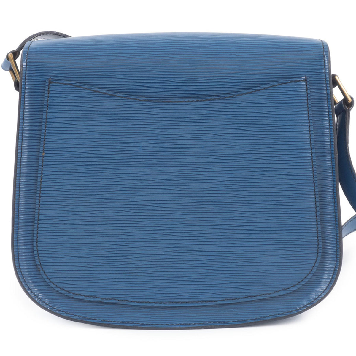 Louis Vuitton Epi Blue Epi Leather Shoulder Bag (Pre-Owned)