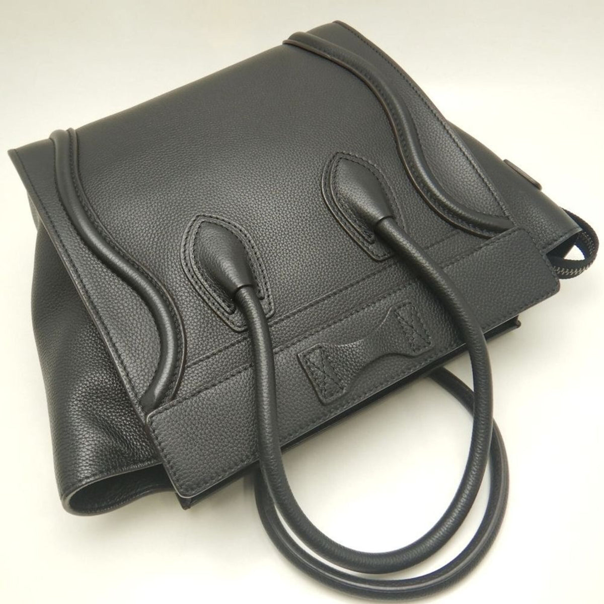 Celine Black Leather Tote Bag (Pre-Owned)