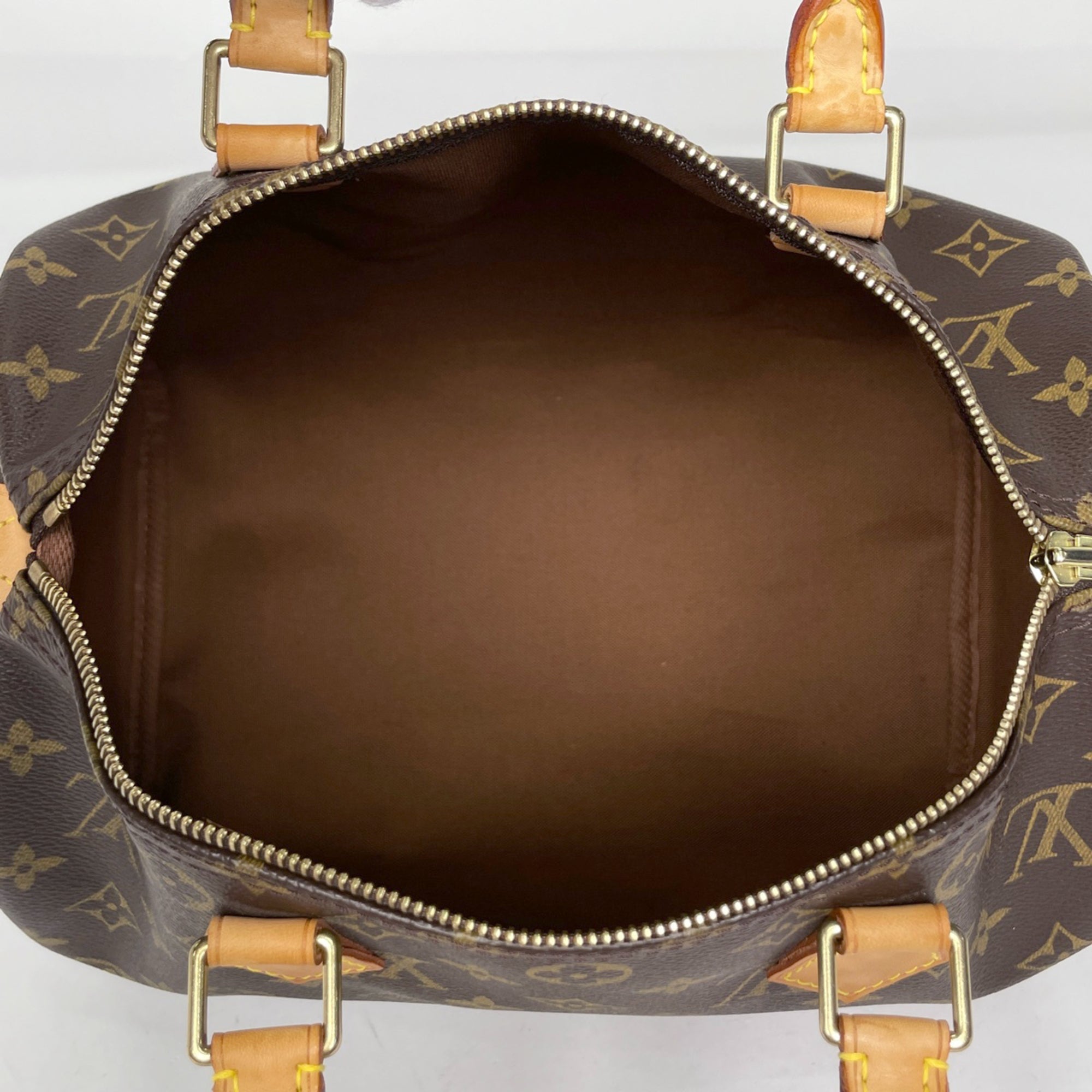 Louis Vuitton Brown Monogram Boston Bag Handbag (Pre-Owned)