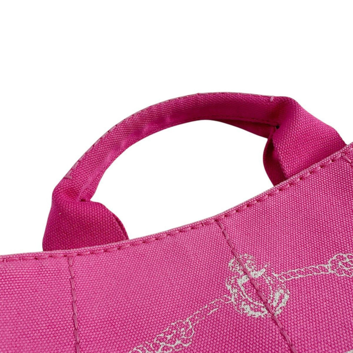 Prada Pink Denim Tote Bag (Pre-Owned)
