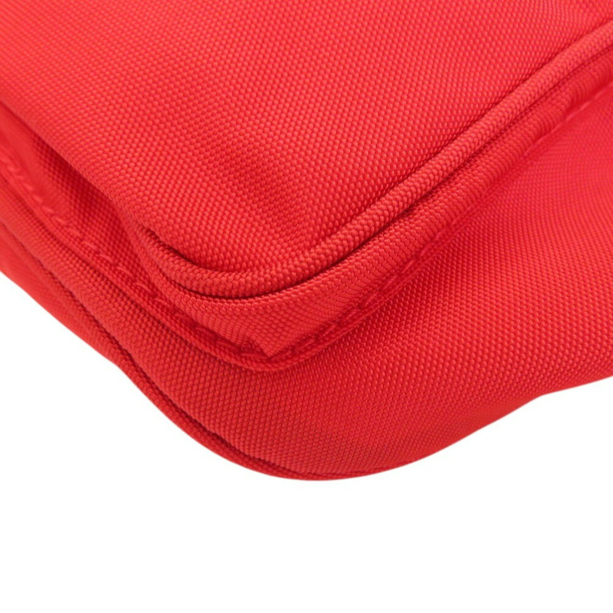 Balenciaga Red Color Nylon Fanny Pack Sling Bag (Pre-Owned)