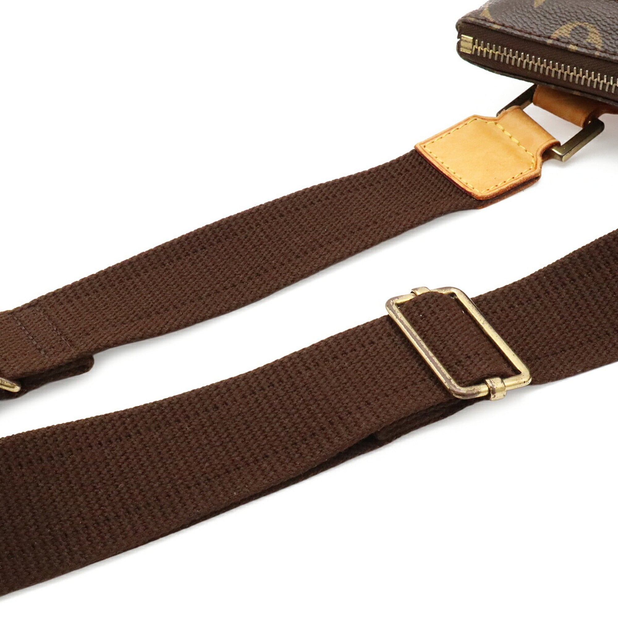 Louis Vuitton Brown Monogram Monogram Pochette Shoulder Bag (Pre-Owned)