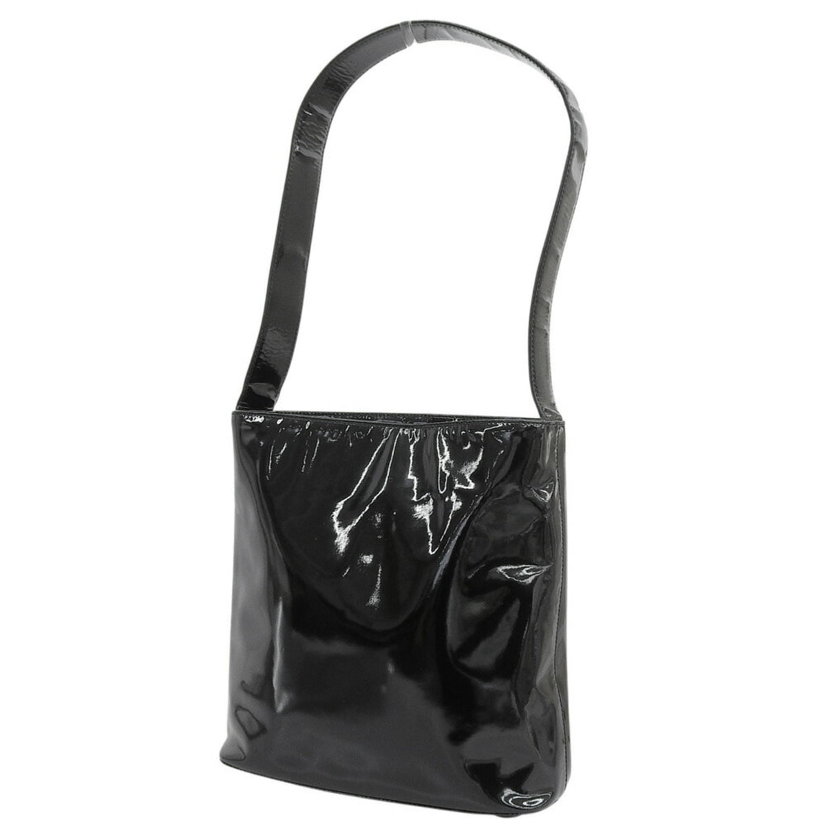 Prada Black Leather Shoulder Bag (Pre-Owned)