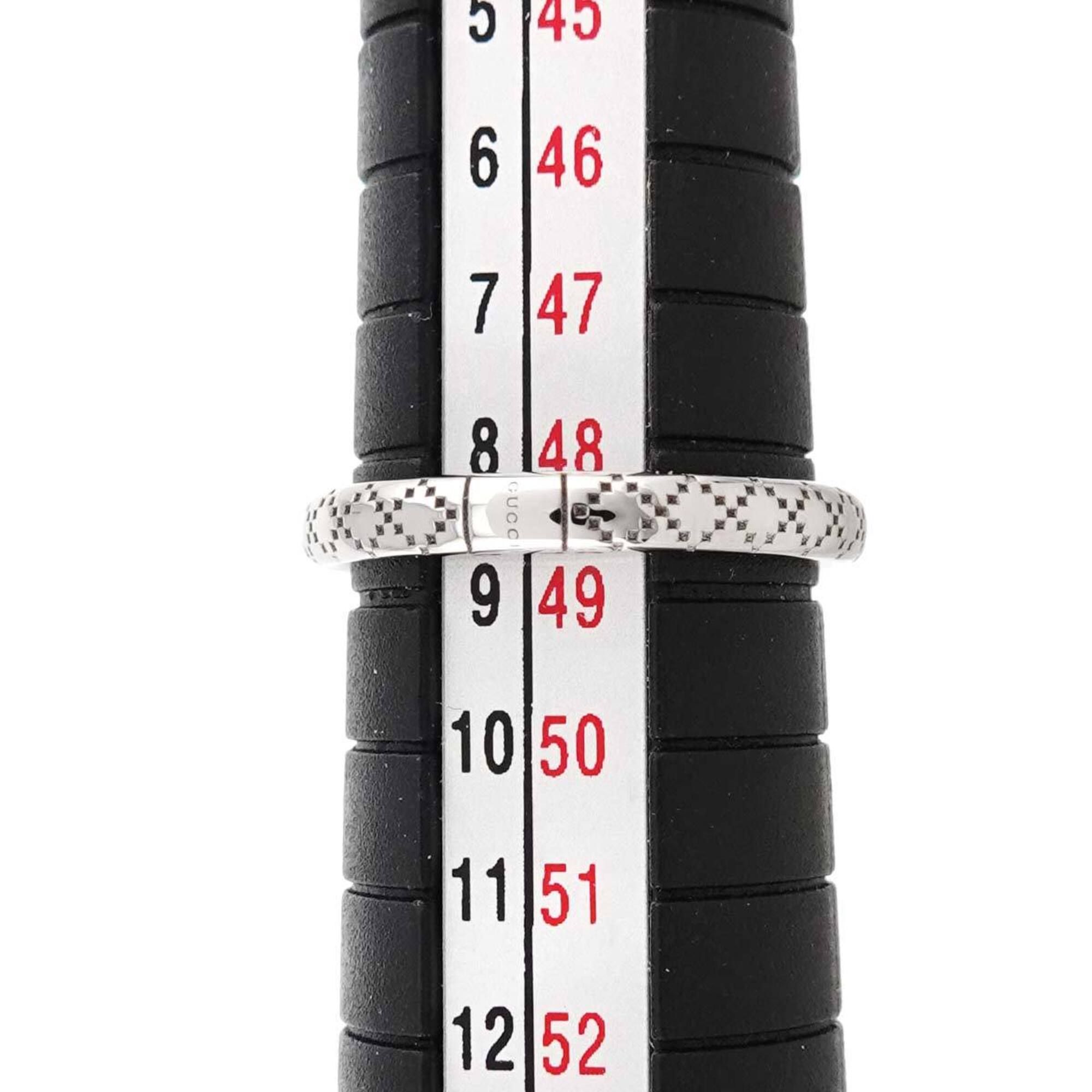 Gucci White Gold (18K) Band Ring (Pre-Owned)