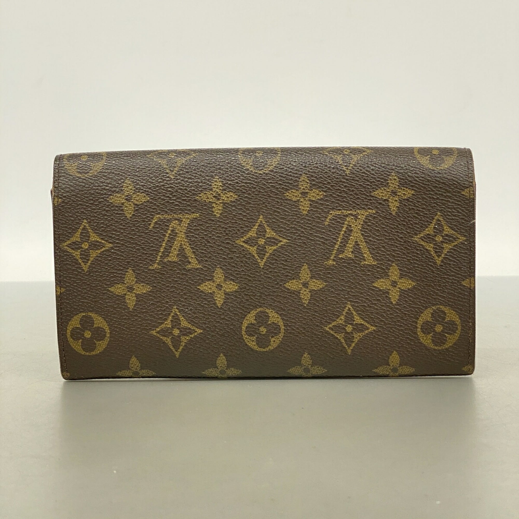 Louis Vuitton Brown Long Wallet (Bi-Fold) (Pre-Owned)