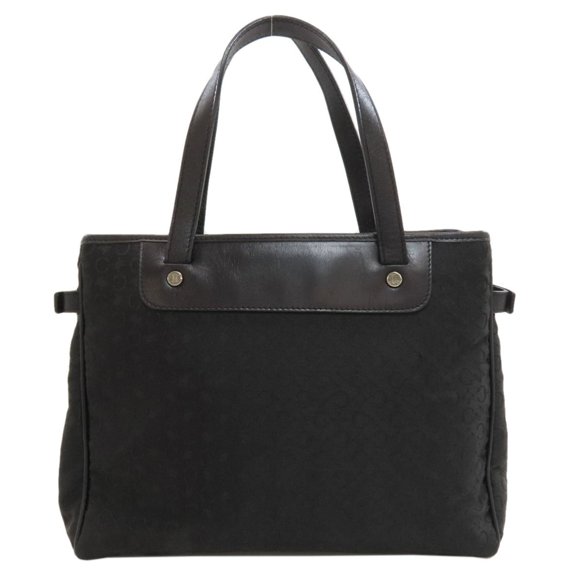 Celine Black Canvas Handbag (Pre-Owned)