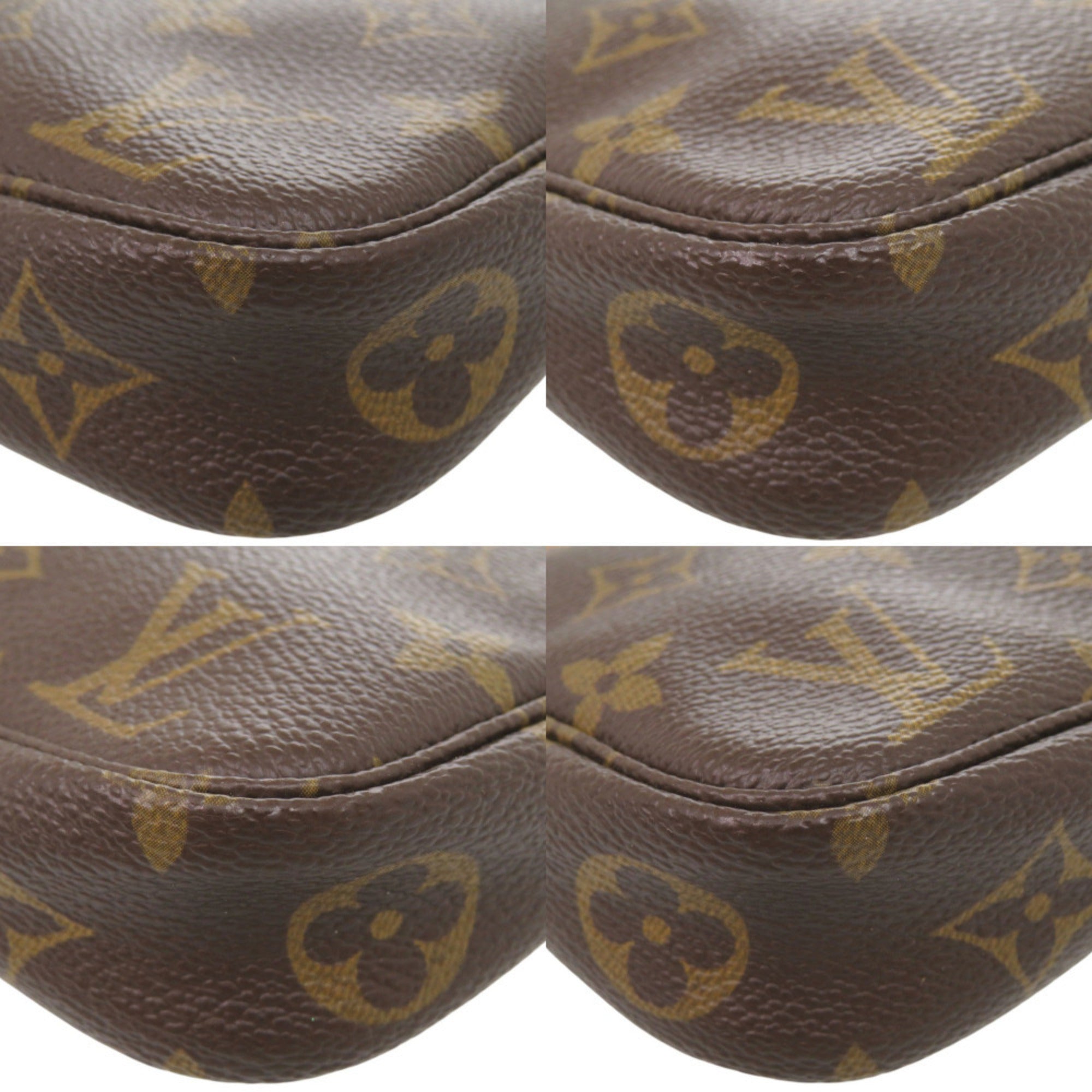 Louis Vuitton Brown Monogram Monogram Handbag Pochette (Pre-Owned)