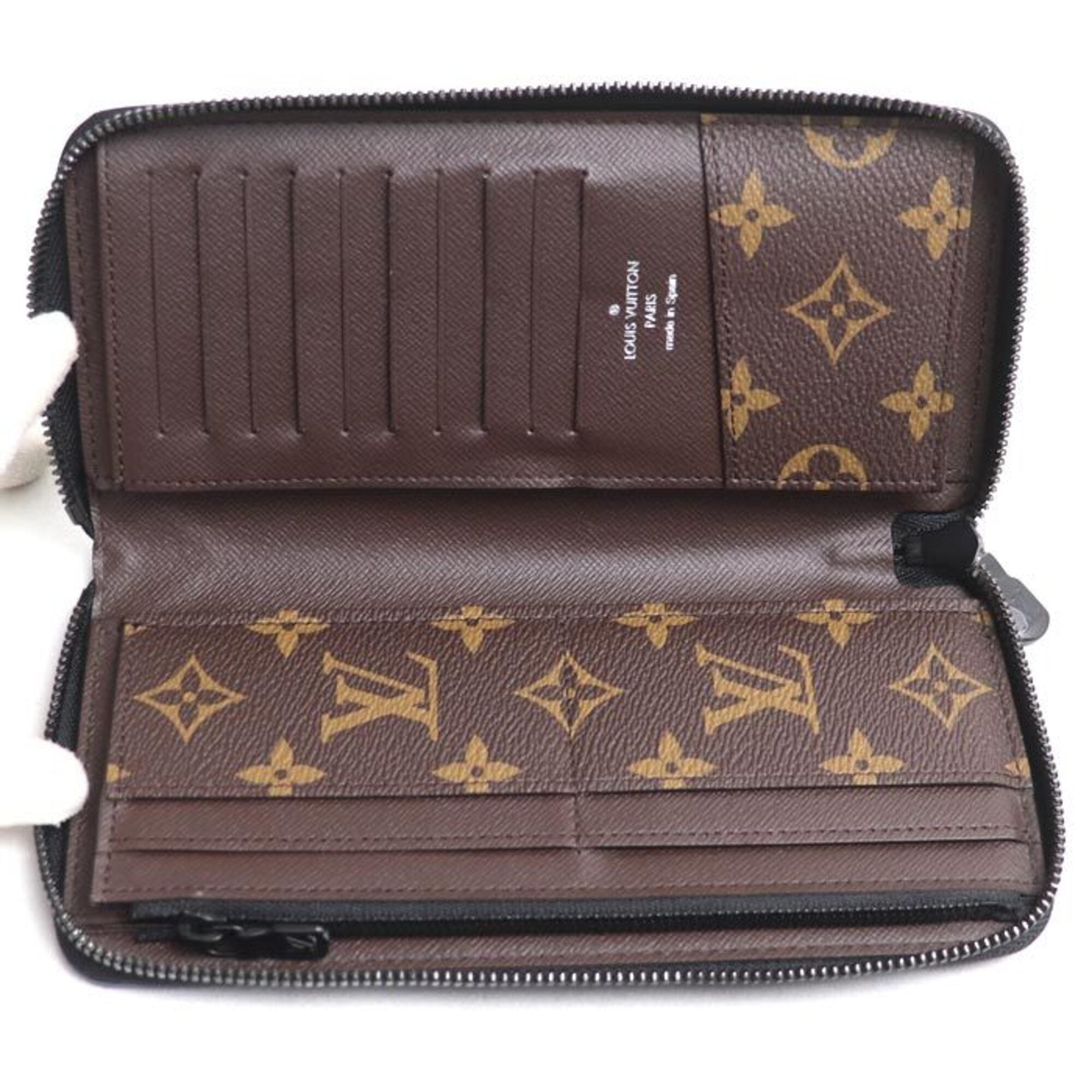 Louis Vuitton Blue Monogram Long Wallet (Bi-Fold) (Pre-Owned)