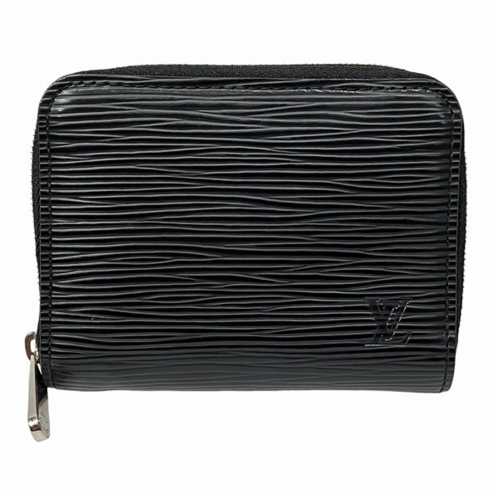 Louis Vuitton Epi Black Epi Leather Coin Purse/Coin Case (Pre-Owned)