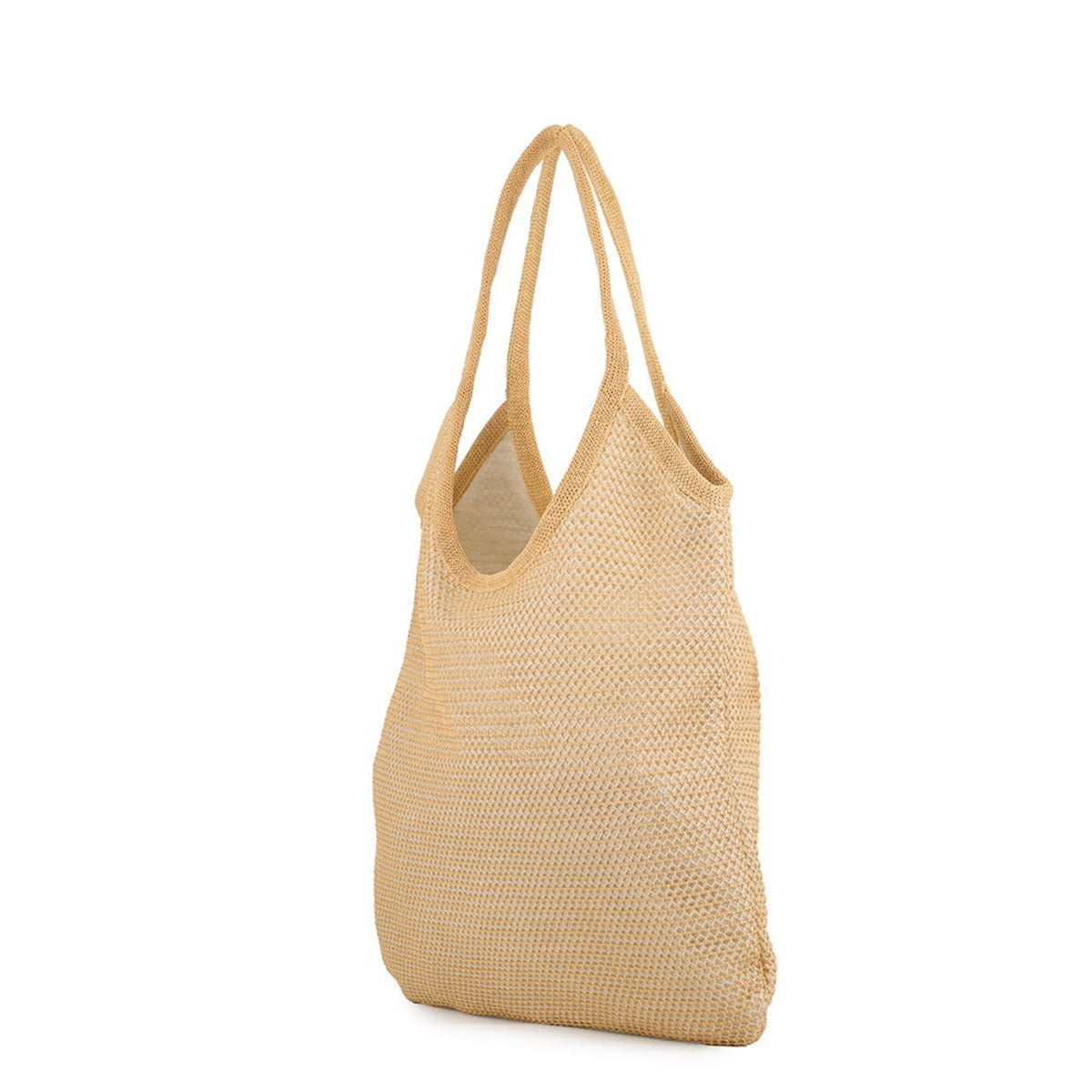 Miu Miu Beige Raffia Linen Handbag Pouch Tote Bag (Pre-Owned)