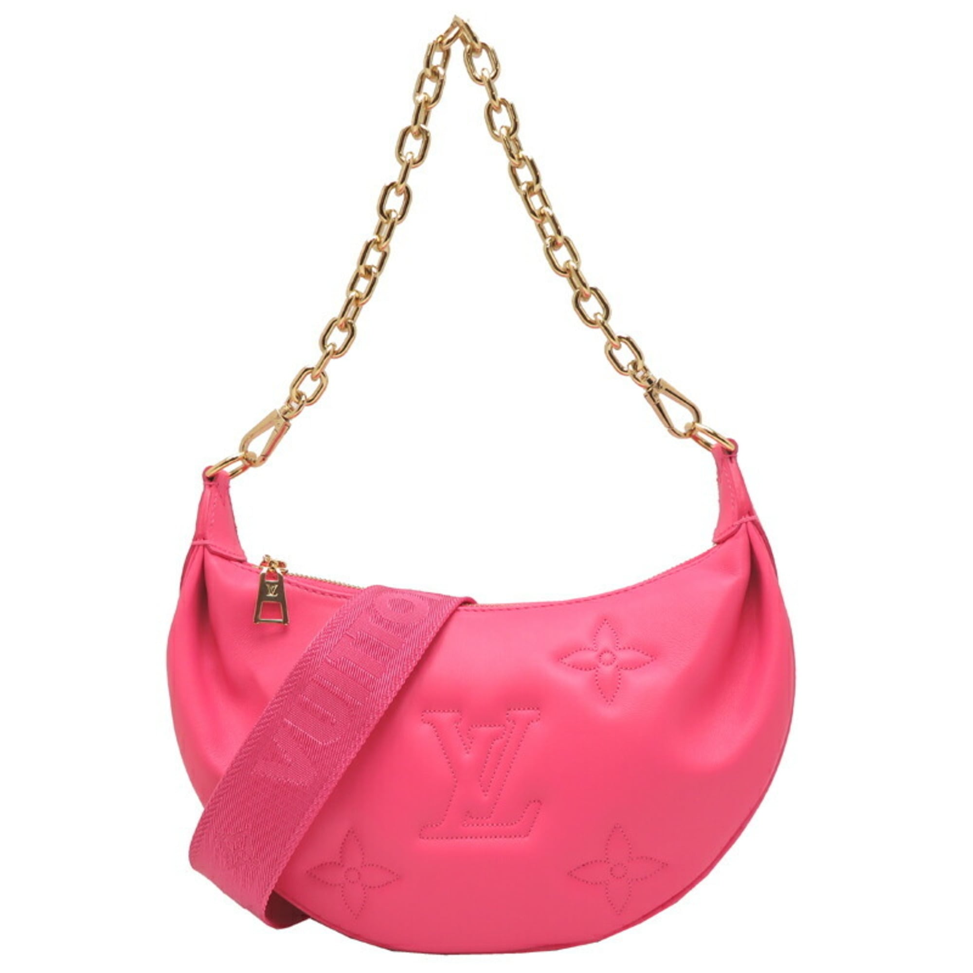 Louis Vuitton Pink Leather Handbag (Pre-Owned)