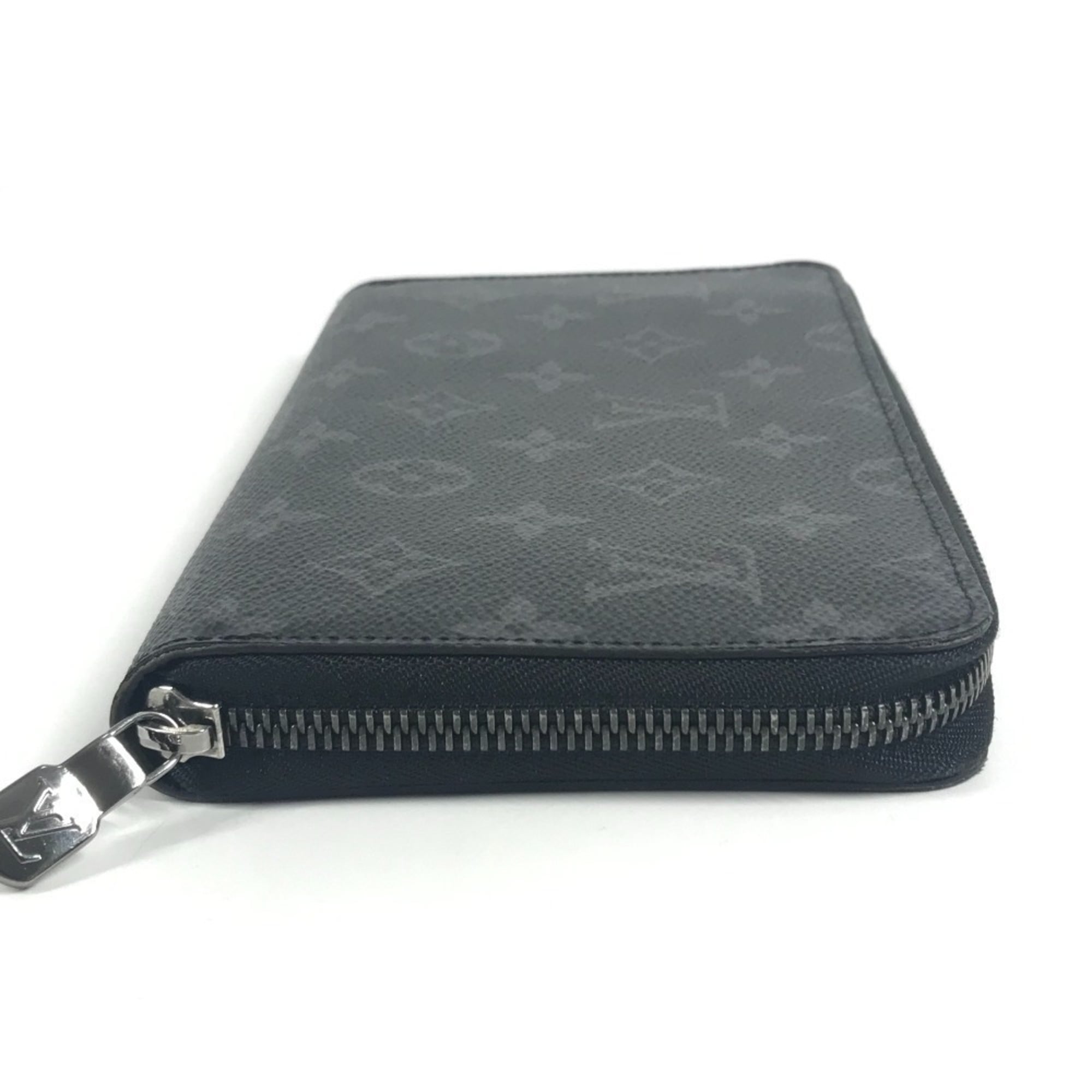 Louis Vuitton Monogram Eclipse Black Monogram Eclipse Long Wallet (Bi-Fold) (Pre-Owned)