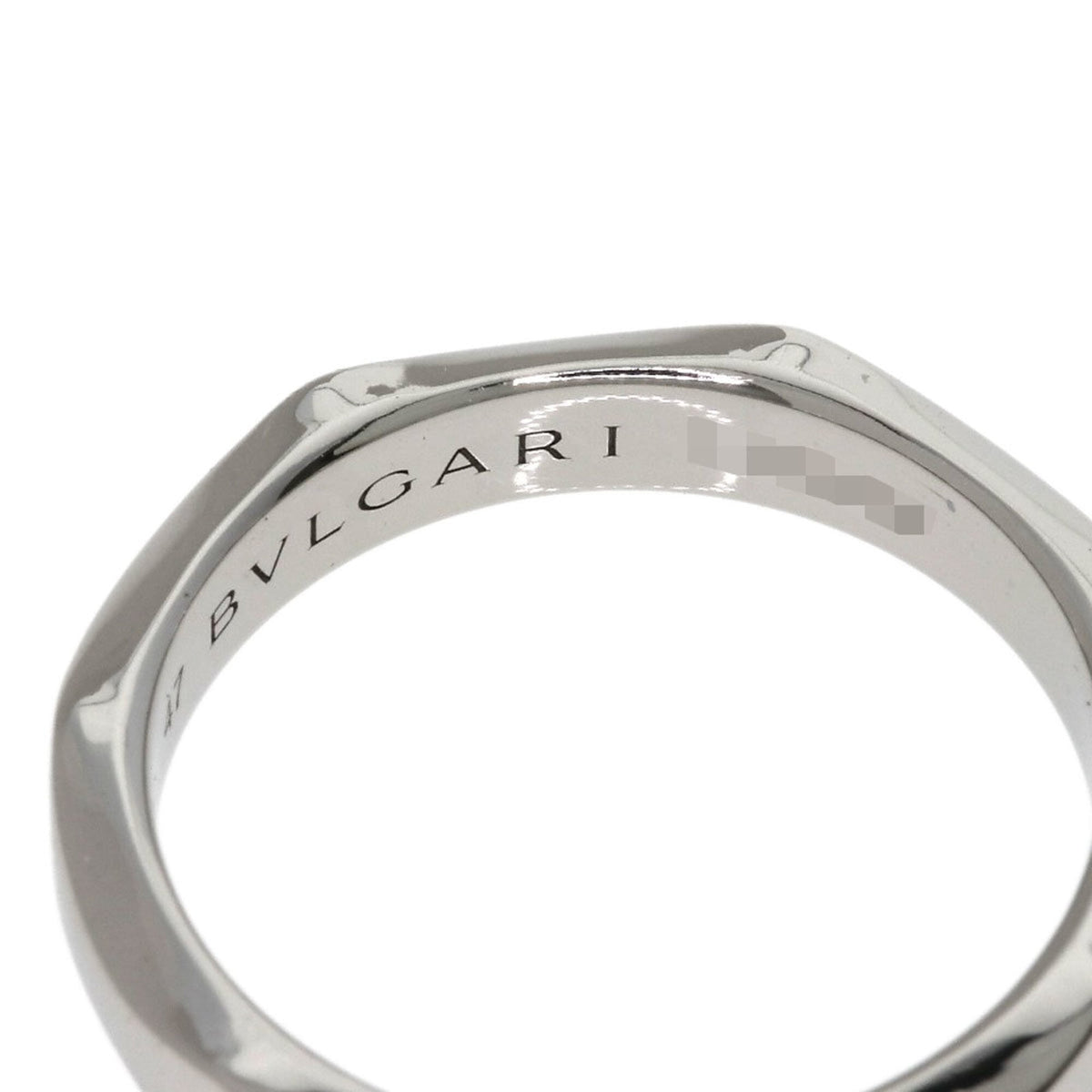 Bvlgari Platinum 950 Band Ring (Pre-Owned)