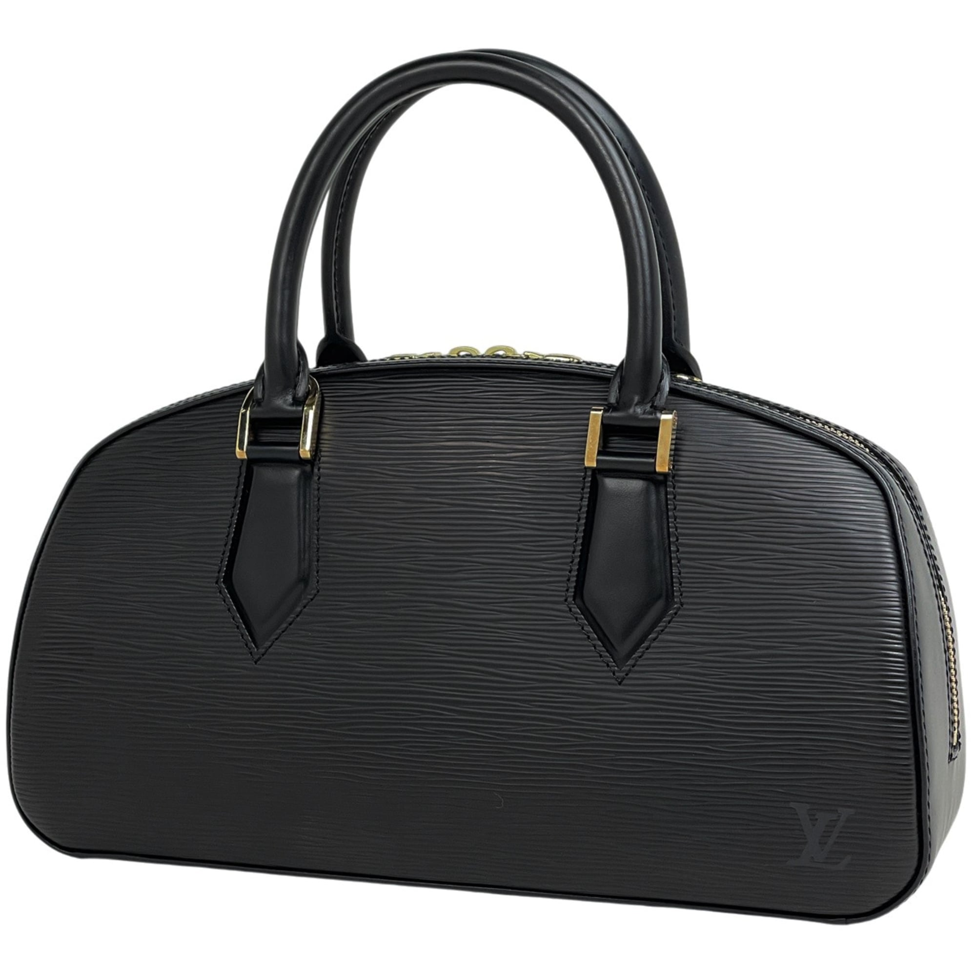 Louis Vuitton Epi Black Noir Epi Leather Handbag (Pre-Owned)