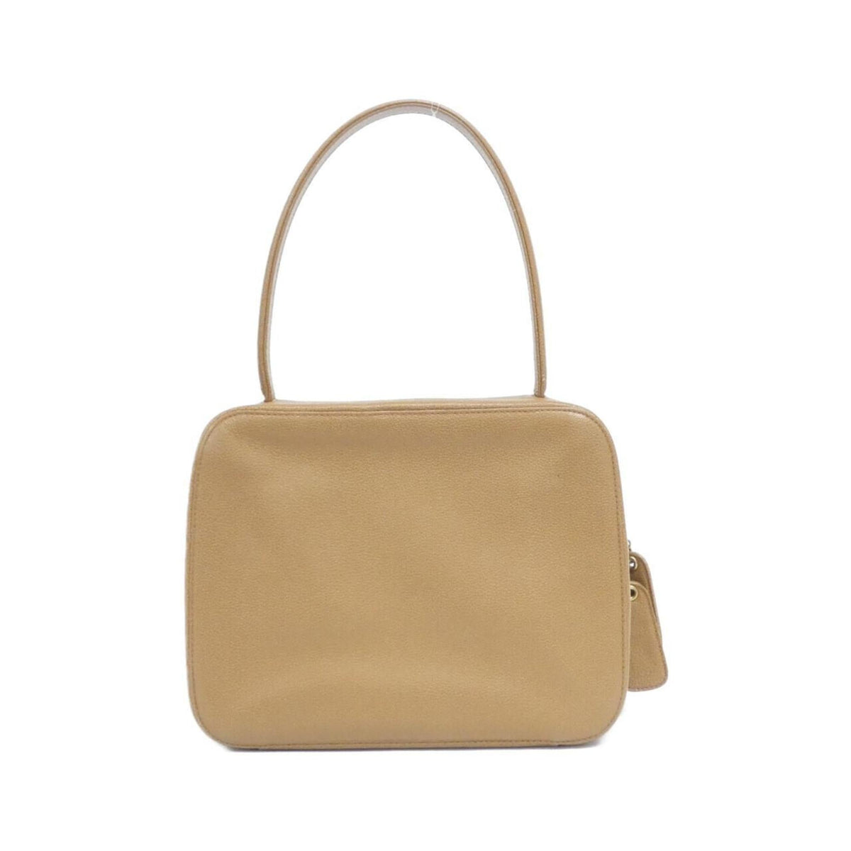 Chanel Beige Leather Handbag (Pre-Owned)