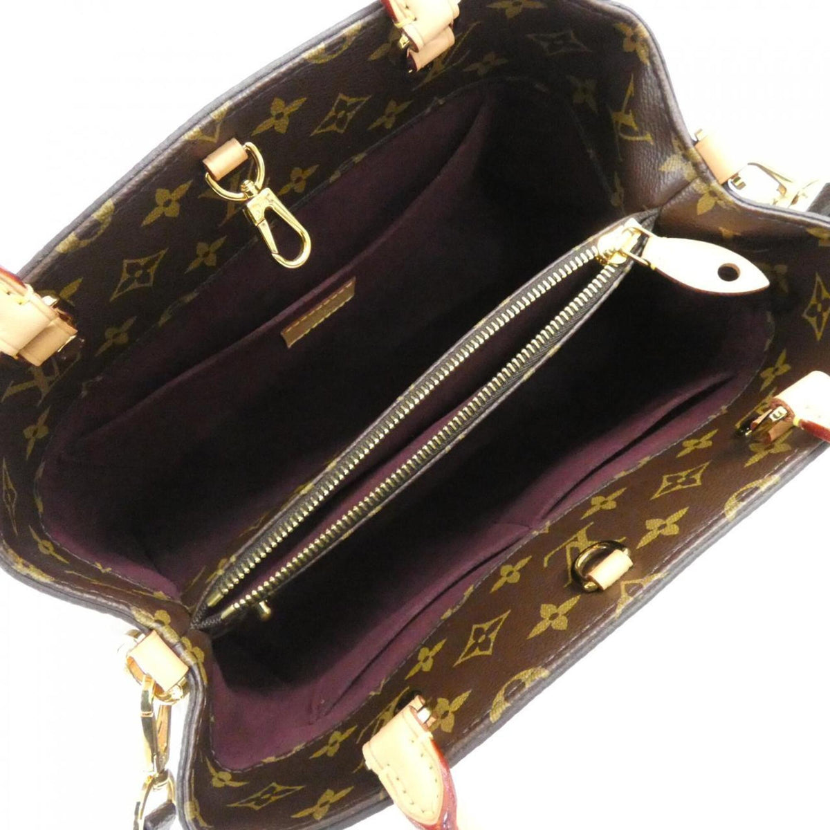 Louis Vuitton Marron Coated Canvas Handbag (Pre-Owned)