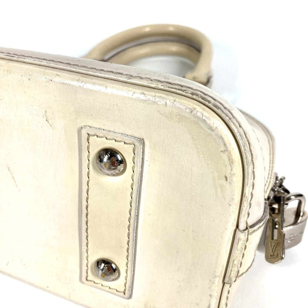 Louis Vuitton Lv Off White White Epi Leather Handbag Shoulder Bag (Pre-Owned)