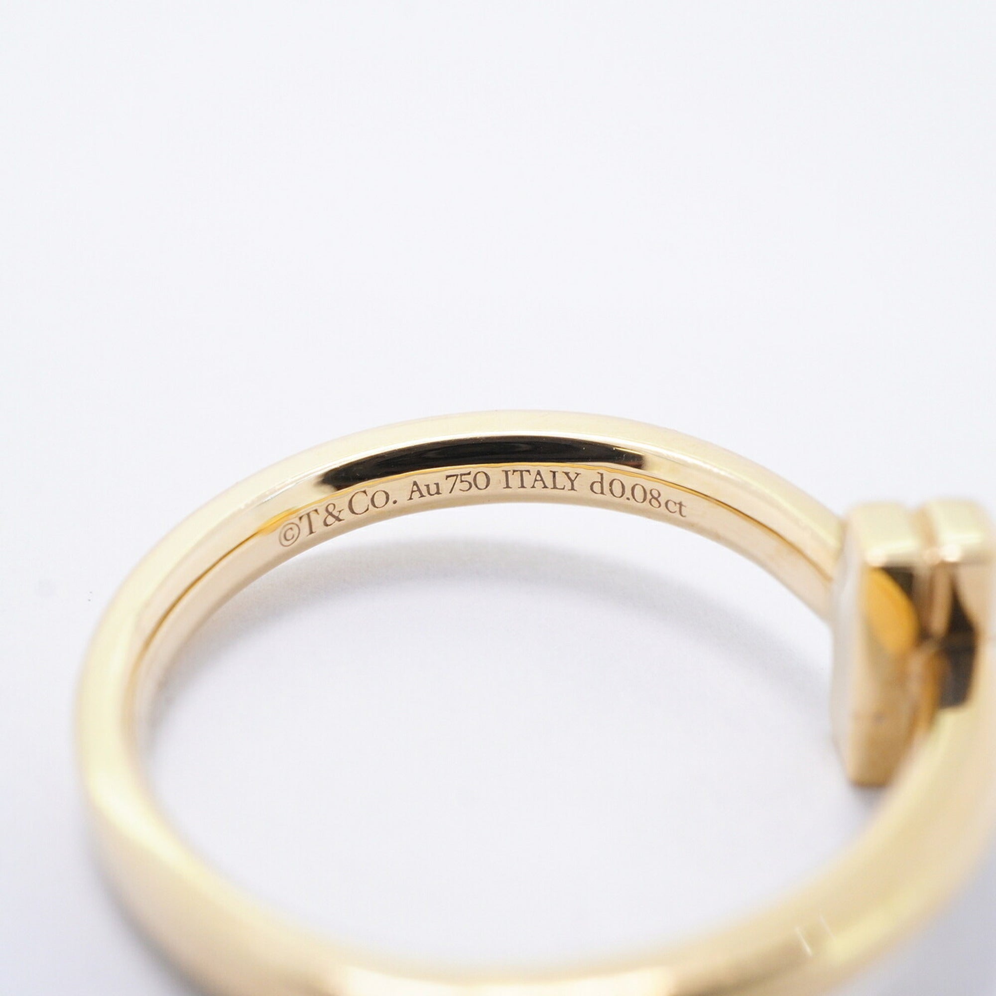 Tiffany Yellow Gold (18K) Band Ring (Pre-Owned)