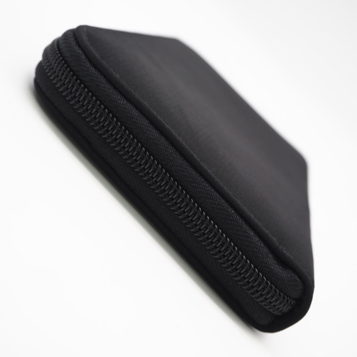 Prada Saffiano Black Nylon Saffiano Long Wallet (Bi-Fold) (Pre-Owned)