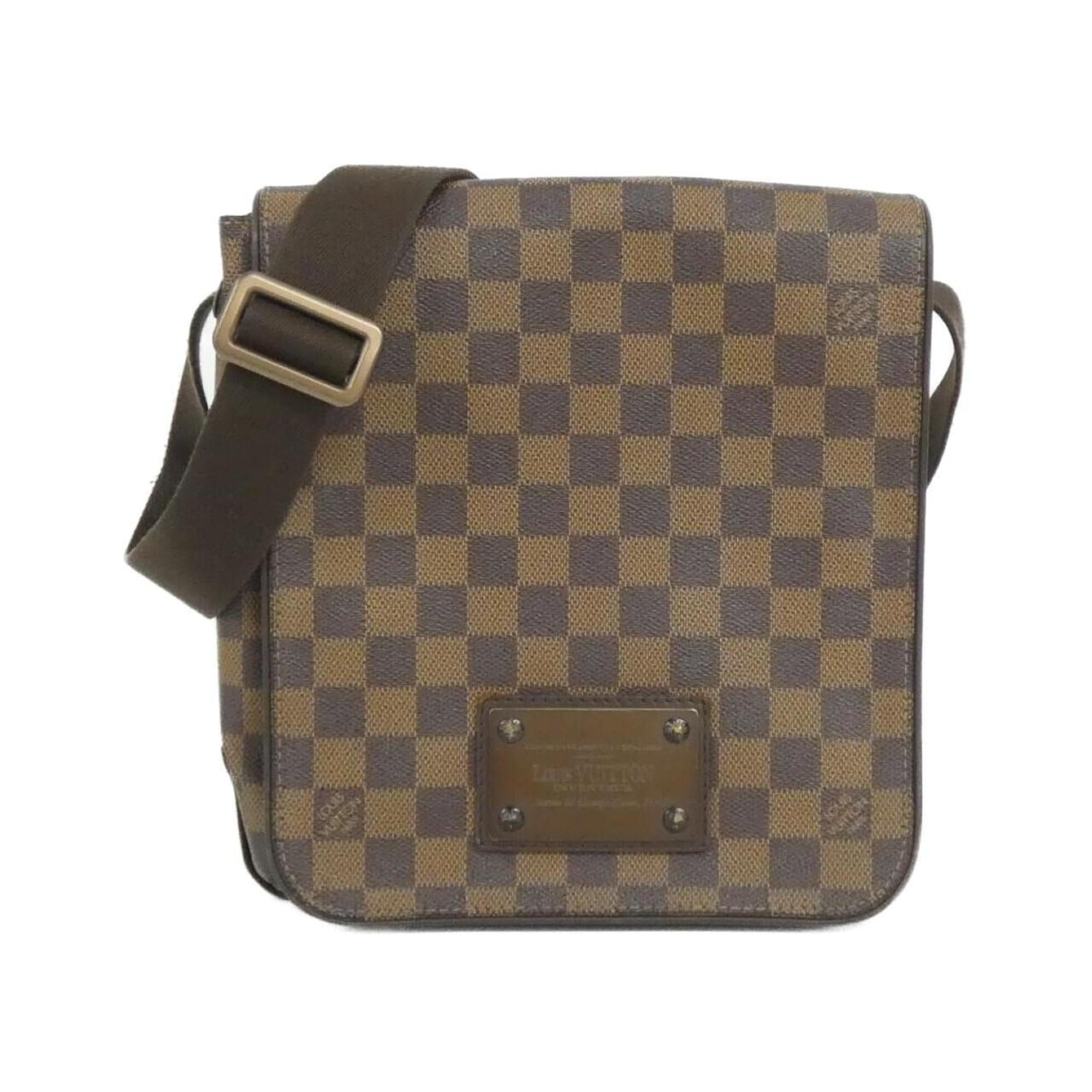 Louis Vuitton Brown Ebene Coated Canvas Shoulder Bag (Pre-Owned)