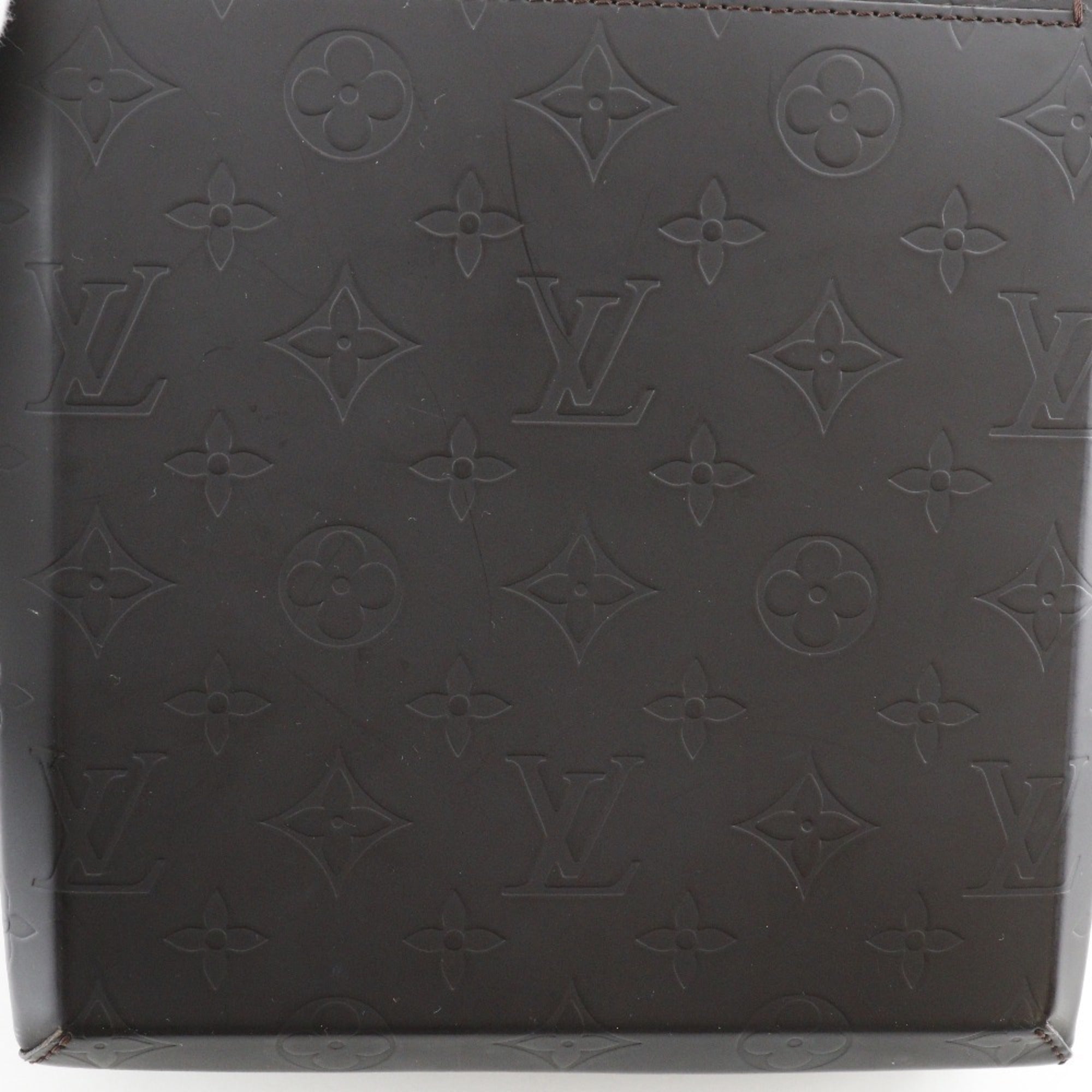Louis Vuitton Brown Leather Shoulder Bag (Pre-Owned)