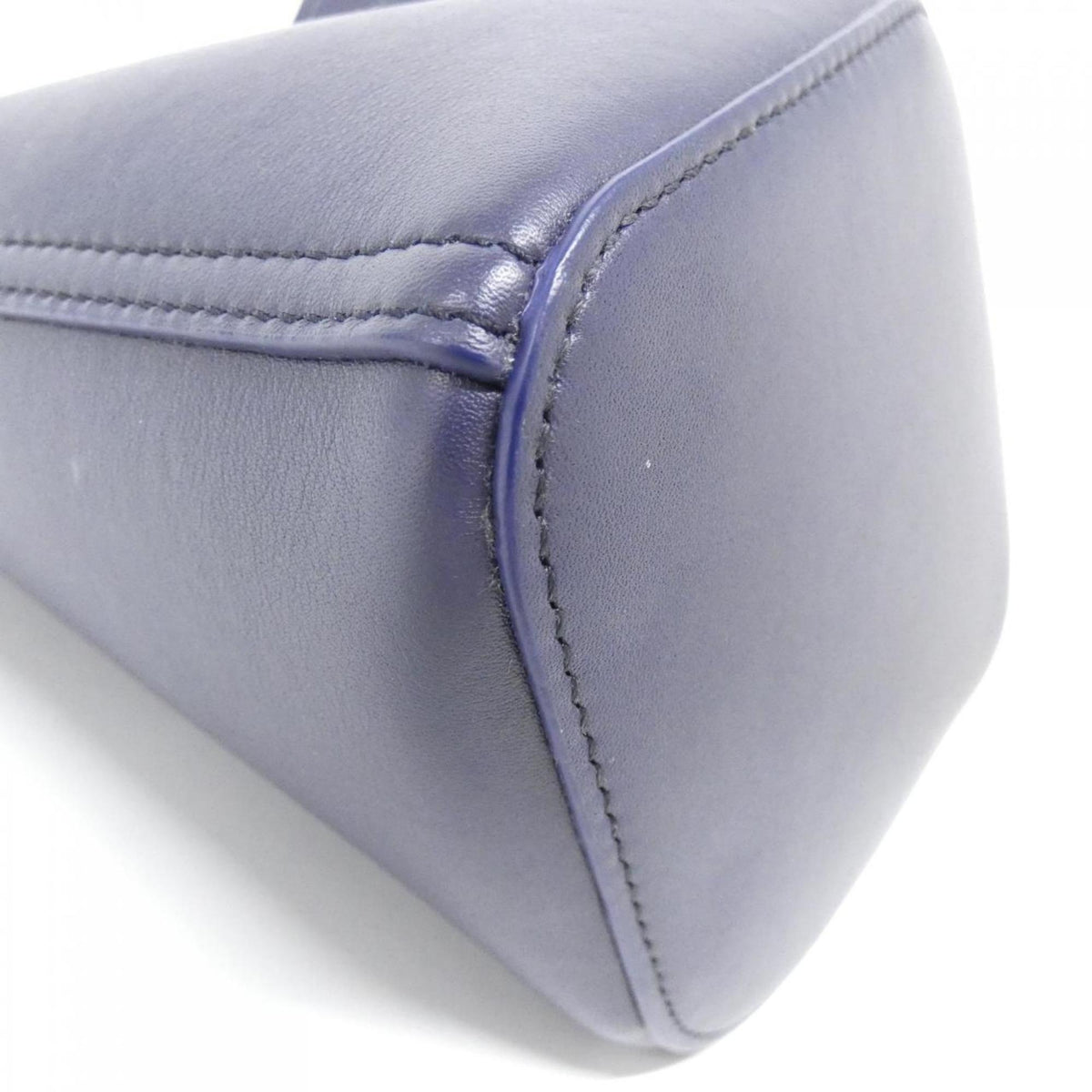 Loewe Blue Leather Handbag Shoulder Bag (Pre-Owned)