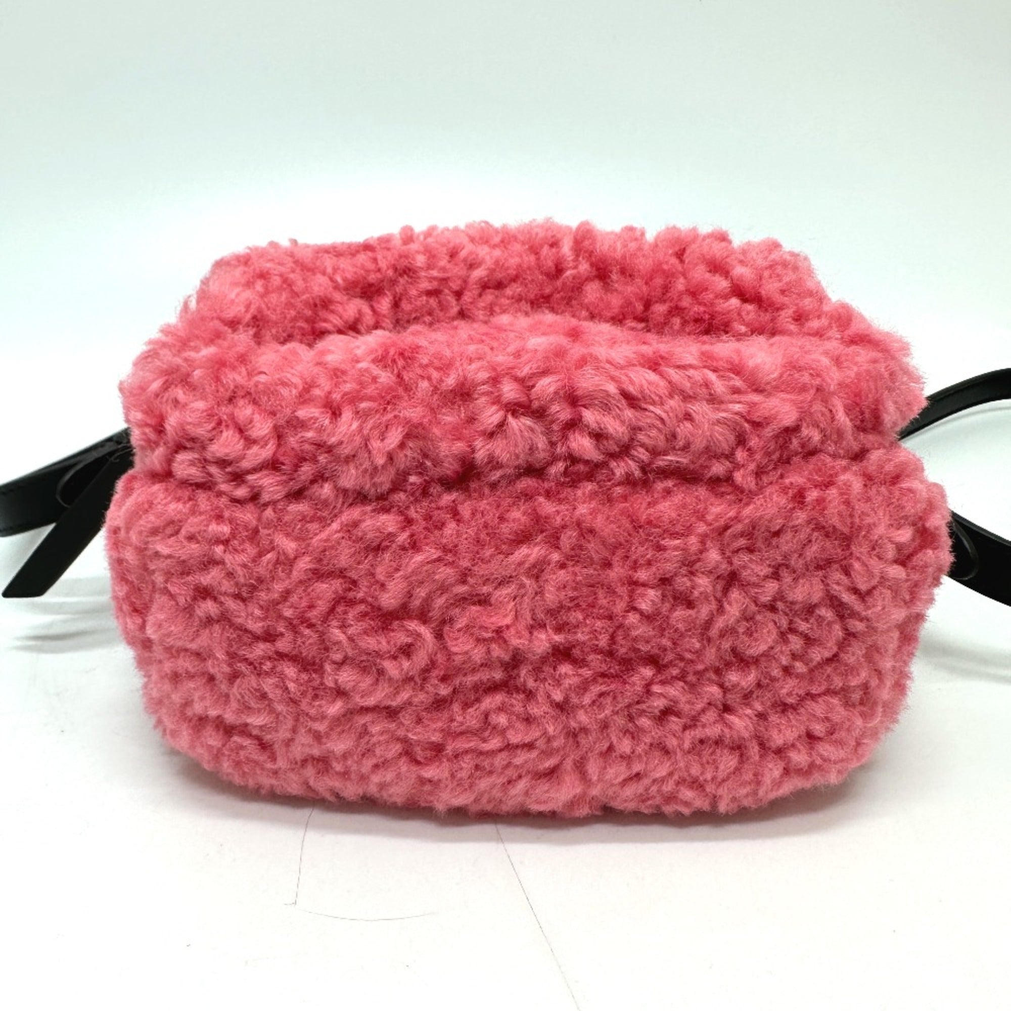 Moncler Pink Polyester Shoulder Bag (Pre-Owned)
