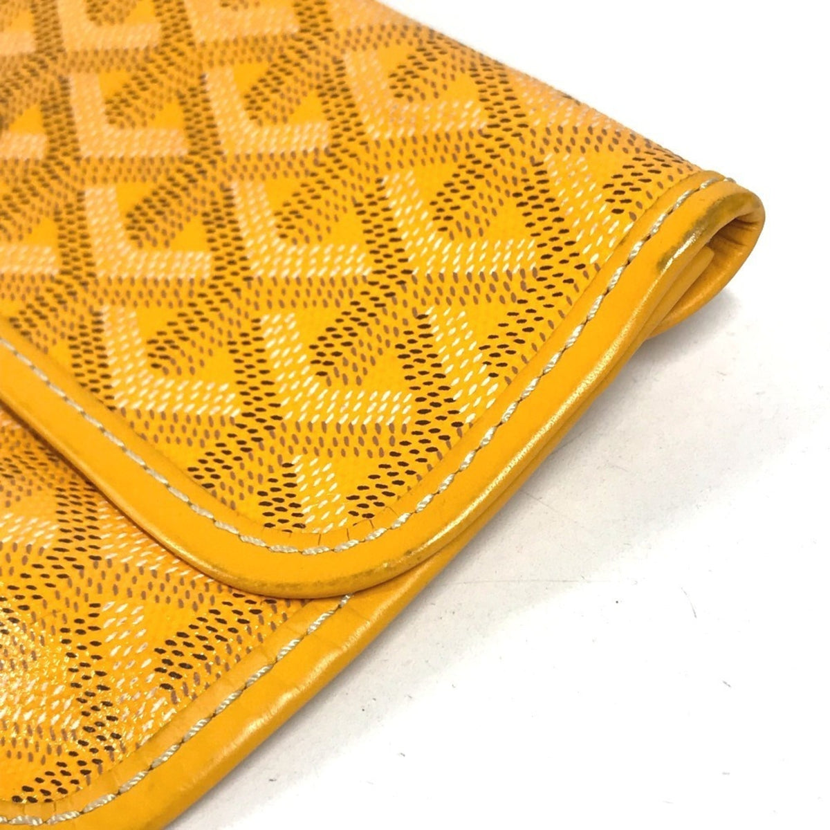 Goyard Yellow Pvc Leather Tote Bag (Pre-Owned)