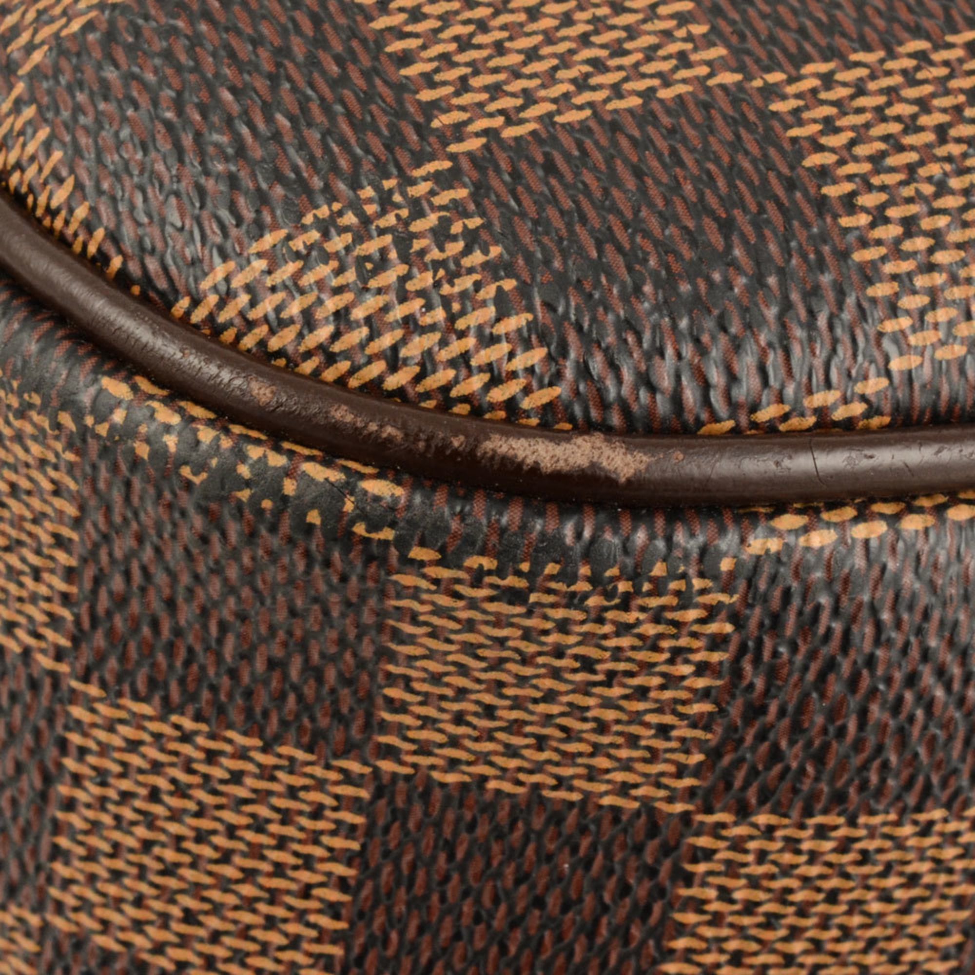 Louis Vuitton Brown Damier Canvas Ebene Damier Canvas Shoulder Bag (Pre-Owned)