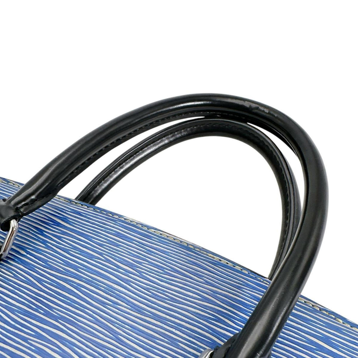 Louis Vuitton Blue Epi Leather Handbag (Pre-Owned)
