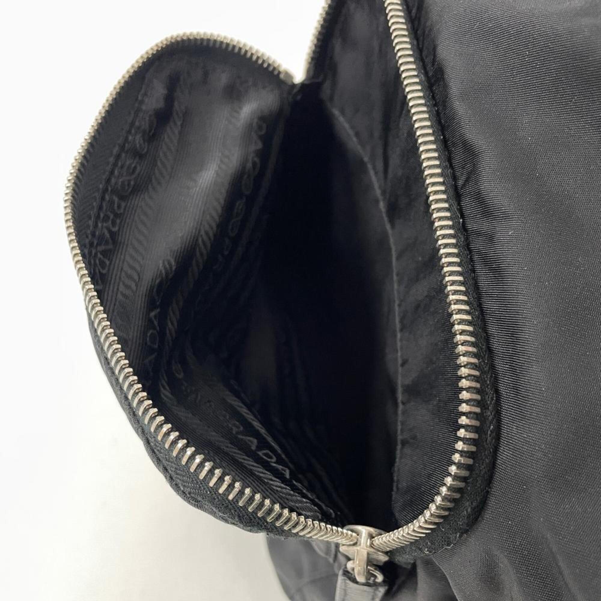 Prada Black Nylon Shoulder Bag (Pre-Owned)