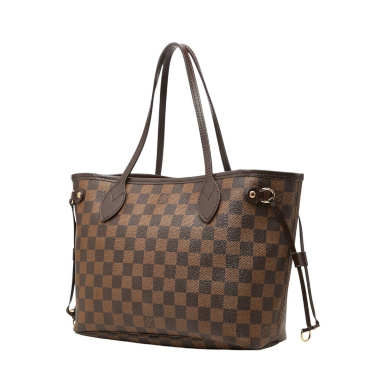 Louis Vuitton Damier Brown Cerise Red Color Pvc Leather Shoulder Bag Tote Bag (Pre-Owned)