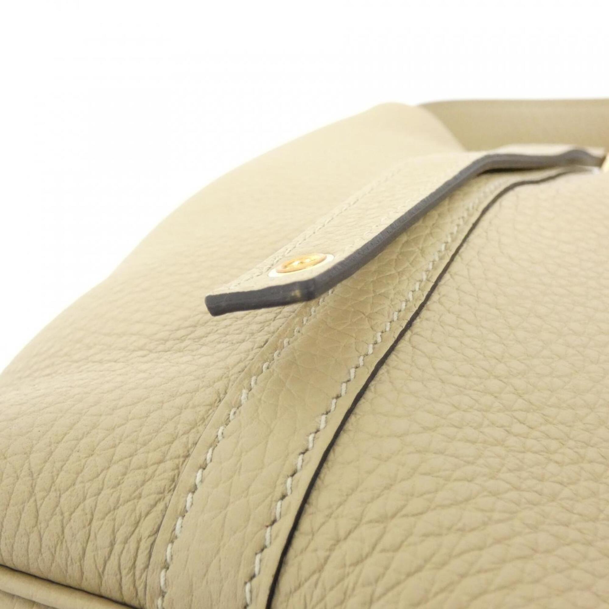 Hermes Picotin Gold Taurillon Clemence Leather Handbag (Pre-Owned)