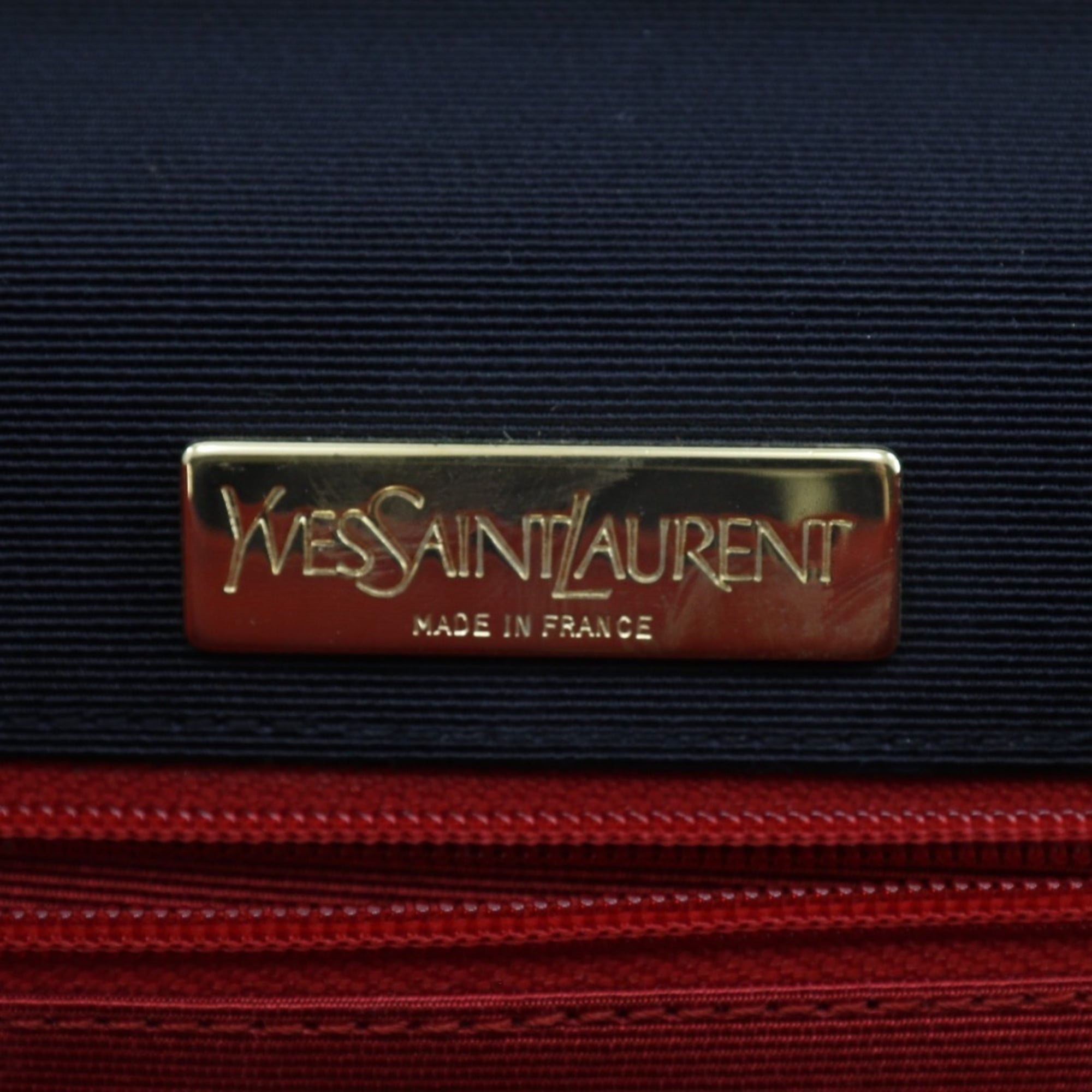 Yves Saint Laurent Black Cotton Shoulder Bag (Pre-Owned)